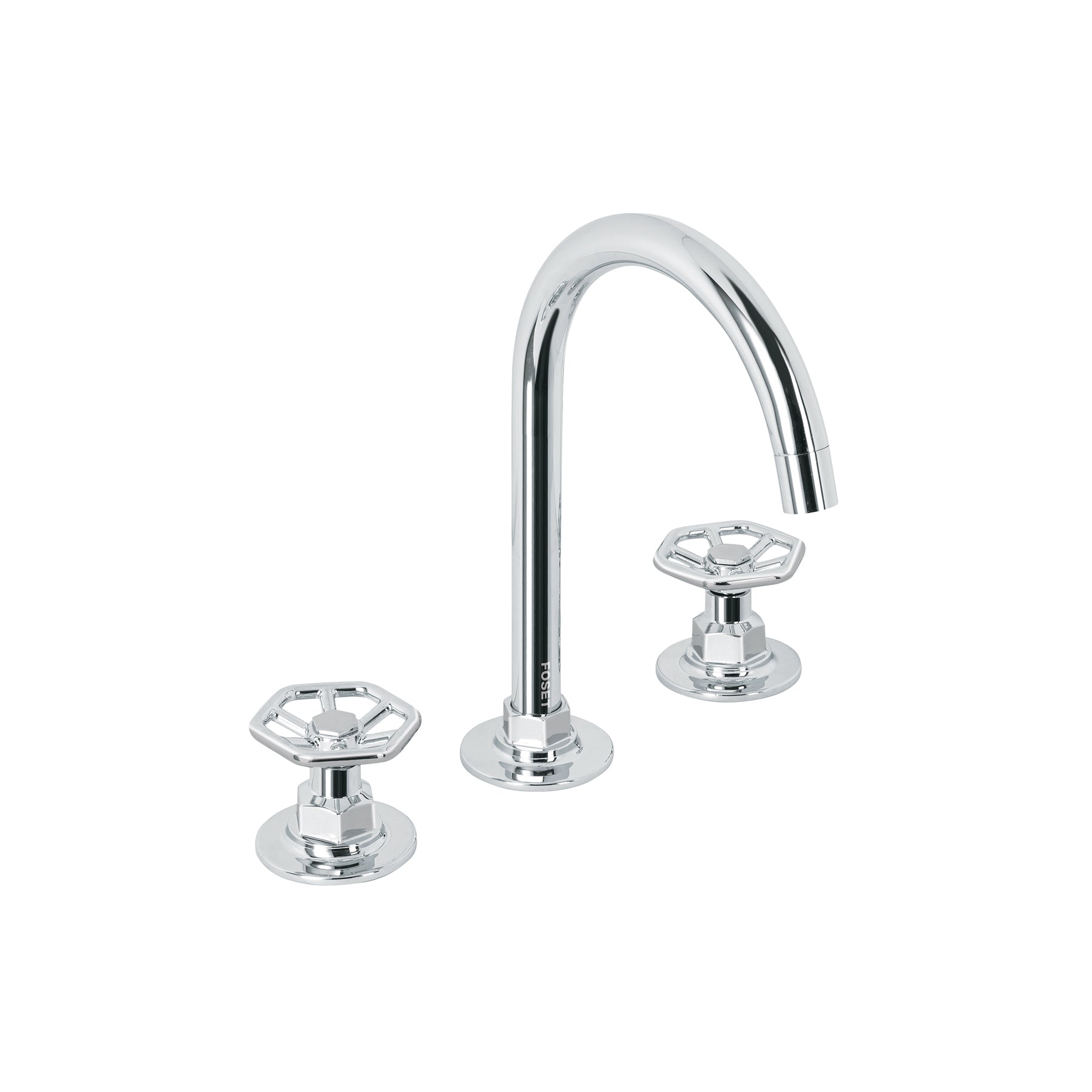 Mezcladora para lavabo,taladros separados,redondos,cromo, TÚBIG, Foset, TBM-91, 46759