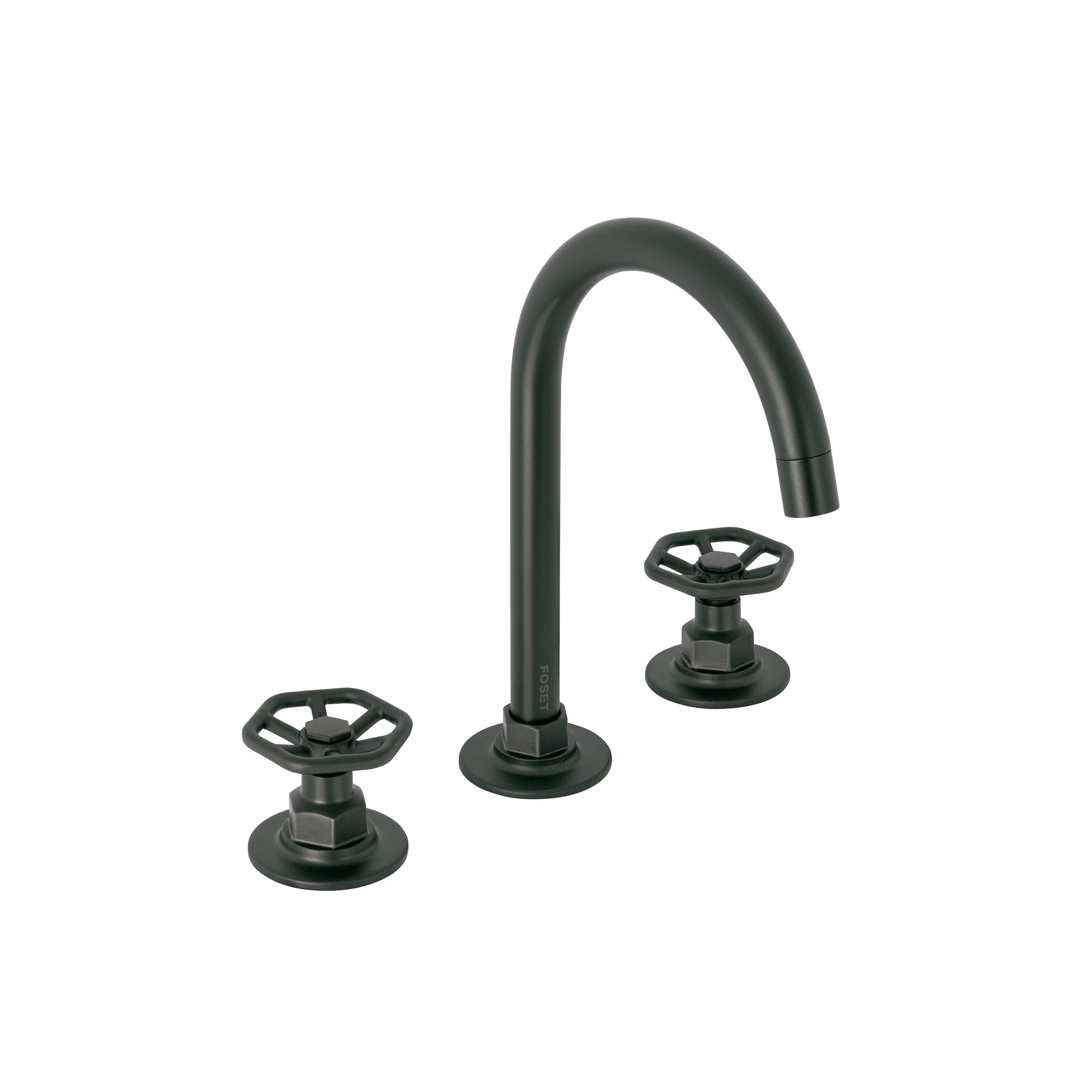 Mezcladora para lavabo,taladros separados,redondos,negro, TÚBIG, Foset, TBM-91M, 46761