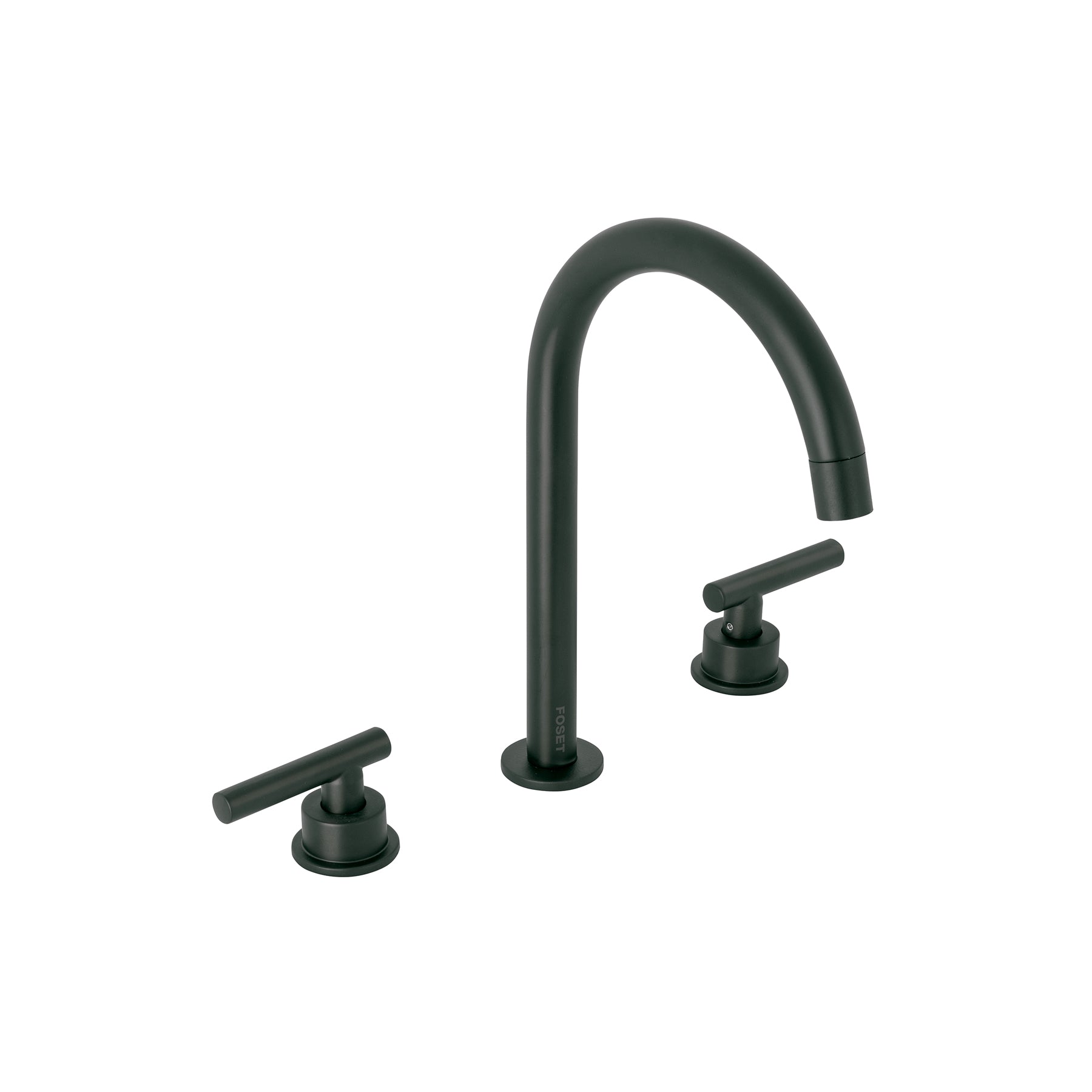 Mezcladora para lavabo,taladros separados,palanca, negro, TÚBIG, Foset, TBM-92M, 46758