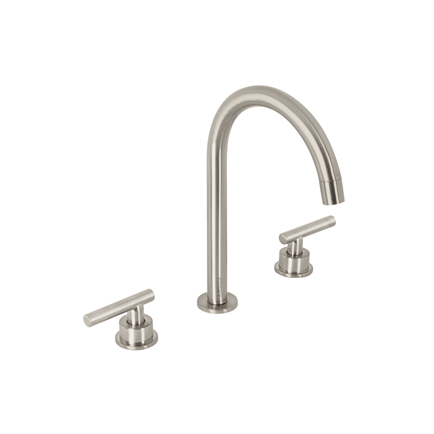 Mezcladora para lavabo,taladros separados,palanca, satín, TÚBIG, Foset, TBM-92N, 46757