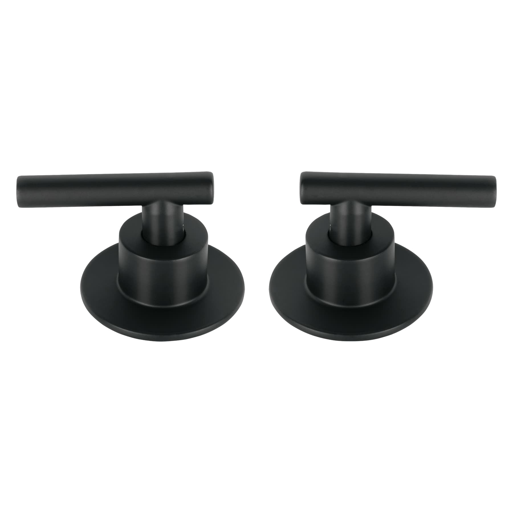 Juego de 2 manerales para regadera, palanca, negro, TÚBIG, Foset, TBMR-62M, 46877