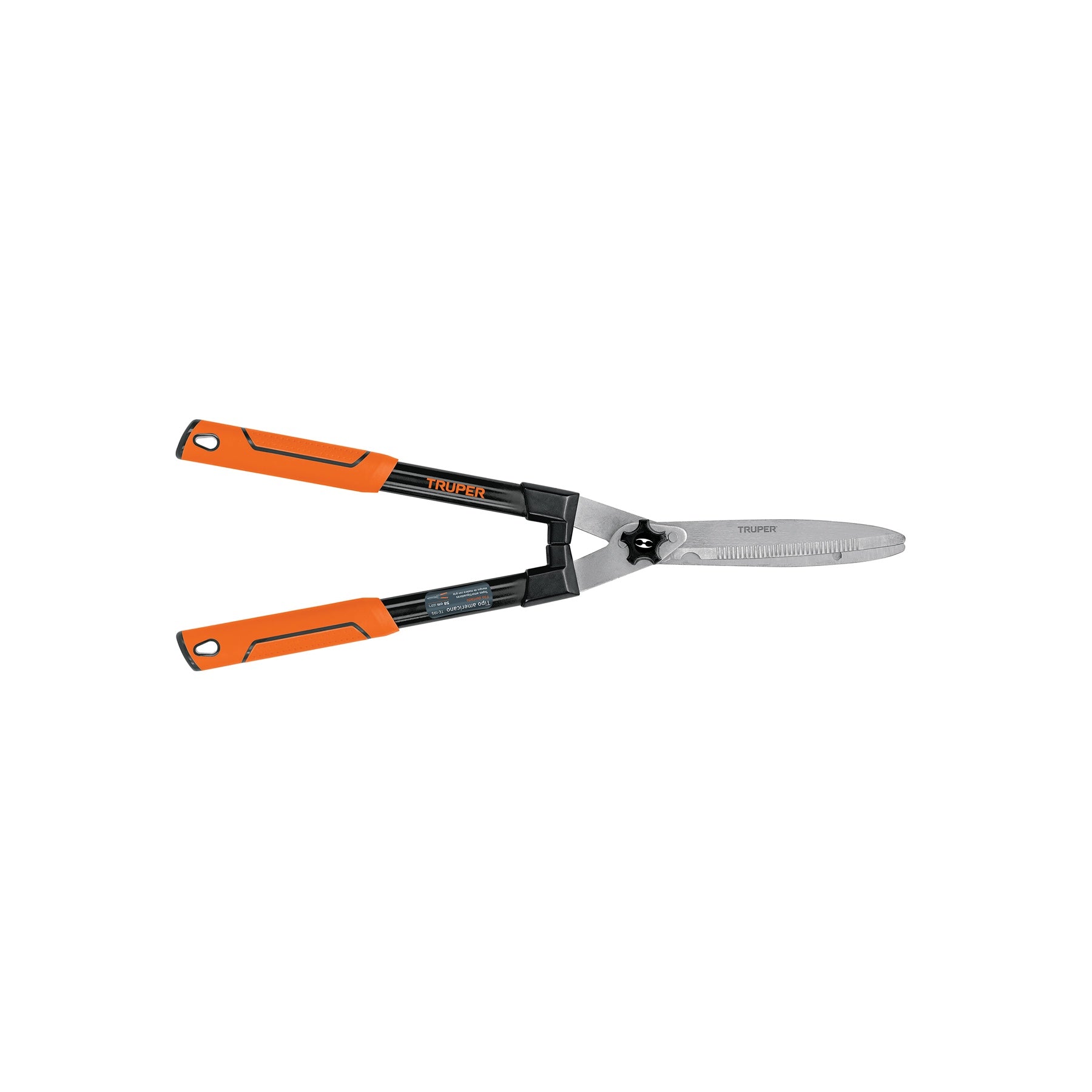 Tijera para poda 58 cm filo dentado mangos de madera con grip