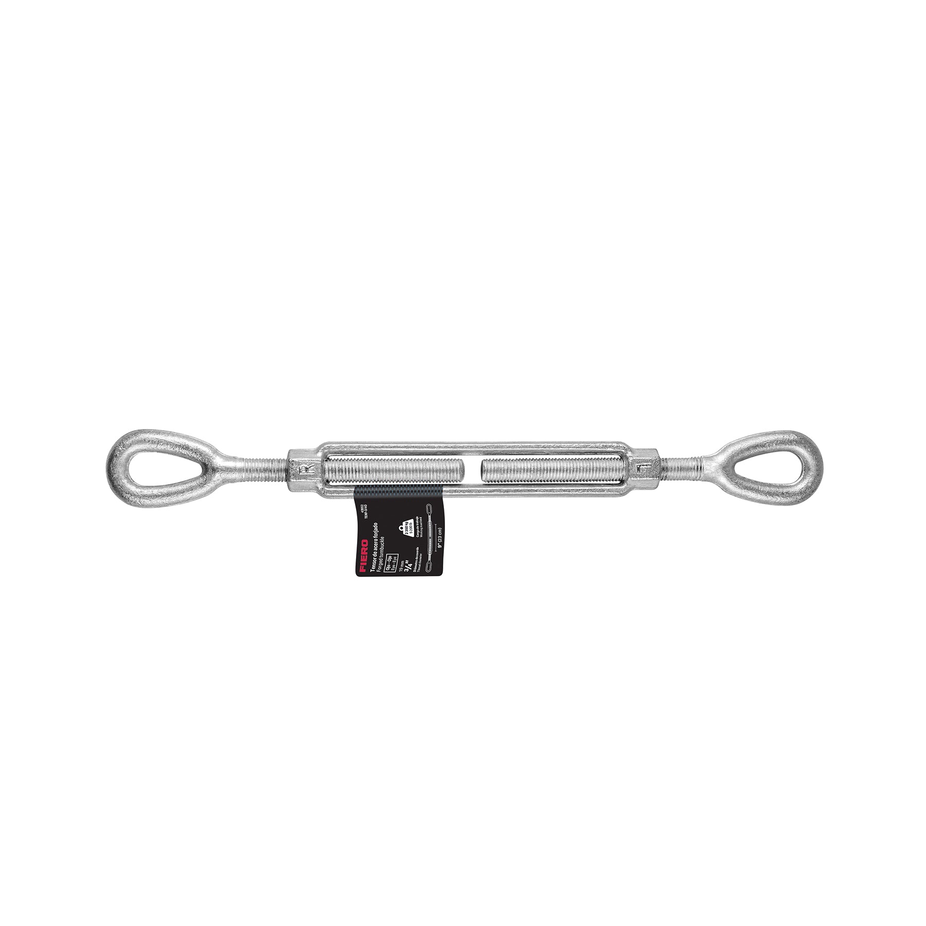 Tensor forjado 3/4" ojo - ojo, galvanizado, Fiero, TENF-3-4O, 43952