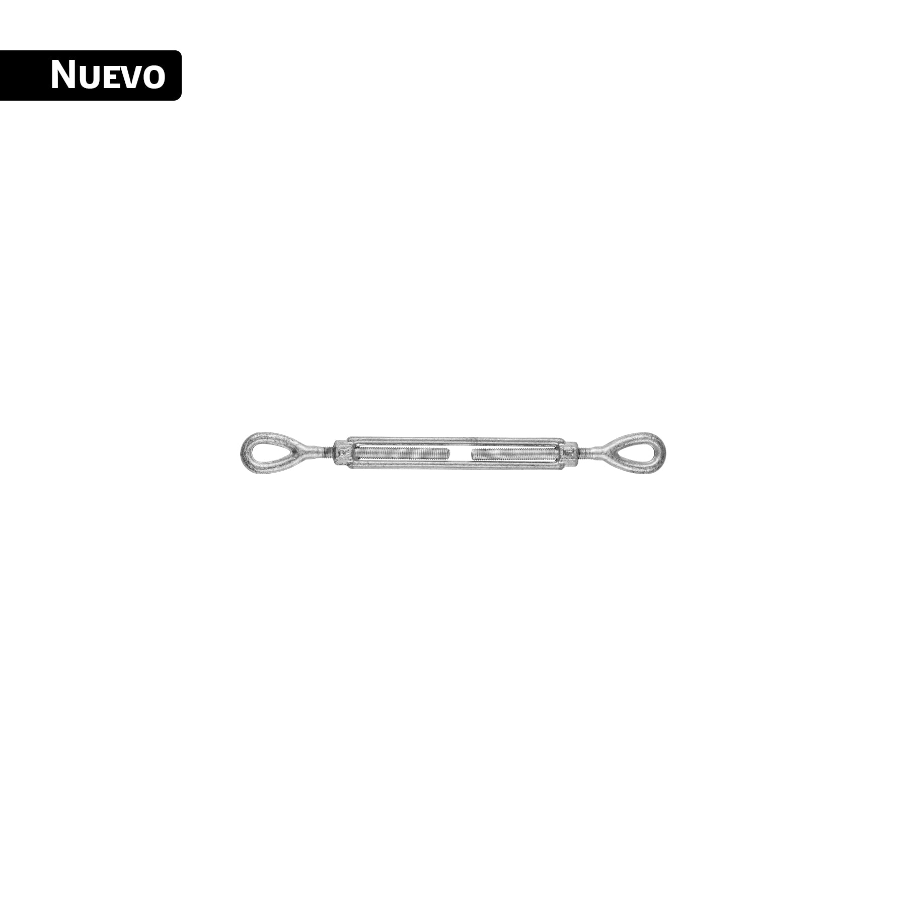 Tensor forjado 3/8" ojo - ojo, galvanizado, Fiero, TENF-3-8O, 43949