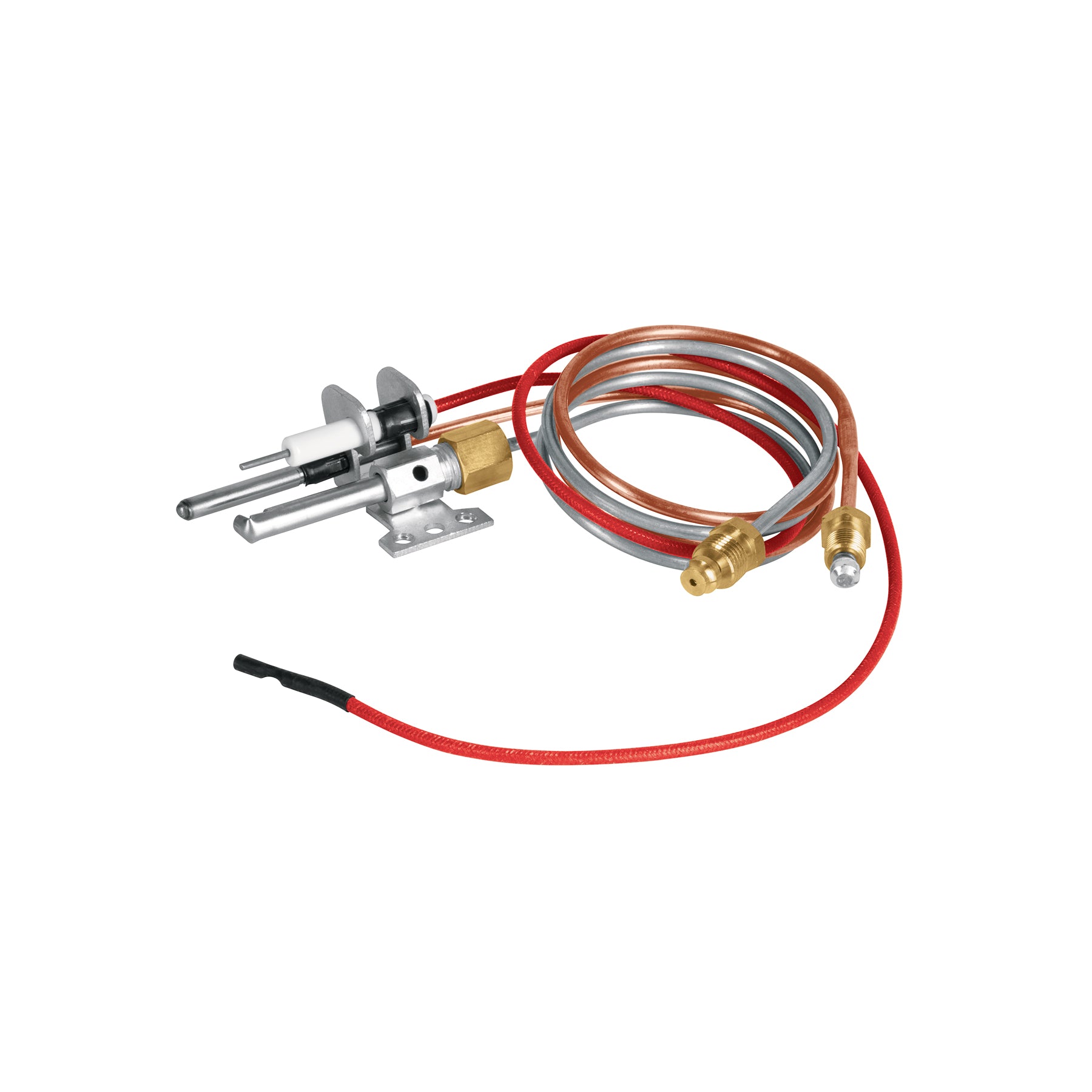 Termopar tipo flauta con bujía, 60 cm, Foset, TEPAR-60FB, 46149