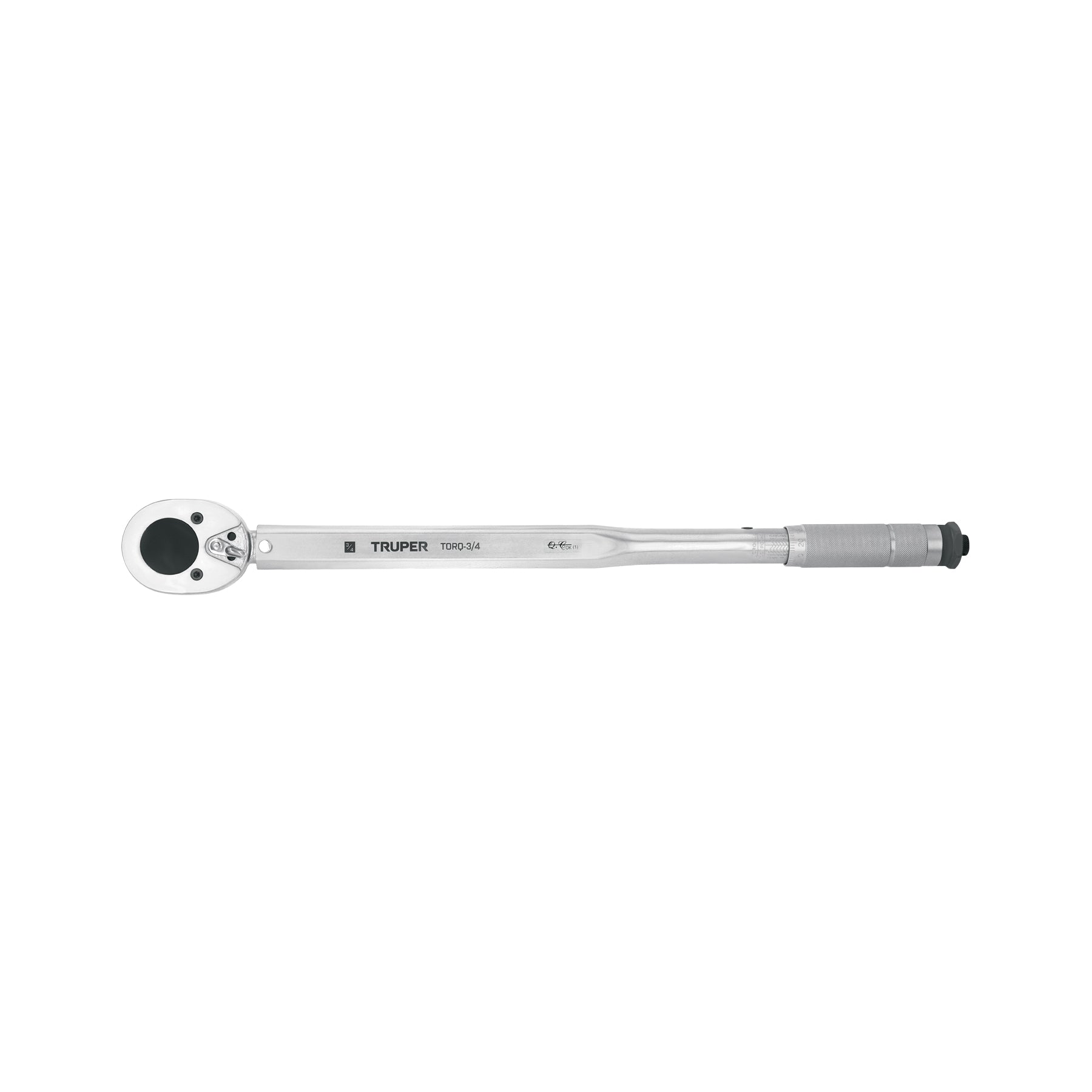 Torquímetro micrométrico, cuadro 3/4", Truper