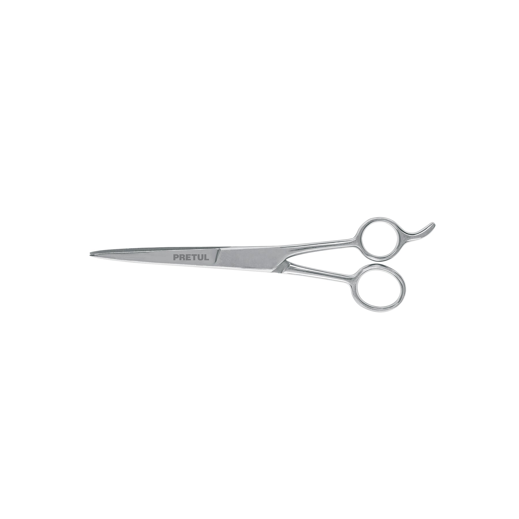 Tijera 7-1/2" estilista, con gancho, acero inoxidable idable, Pretul, TP-8418-7-1/2, 23178