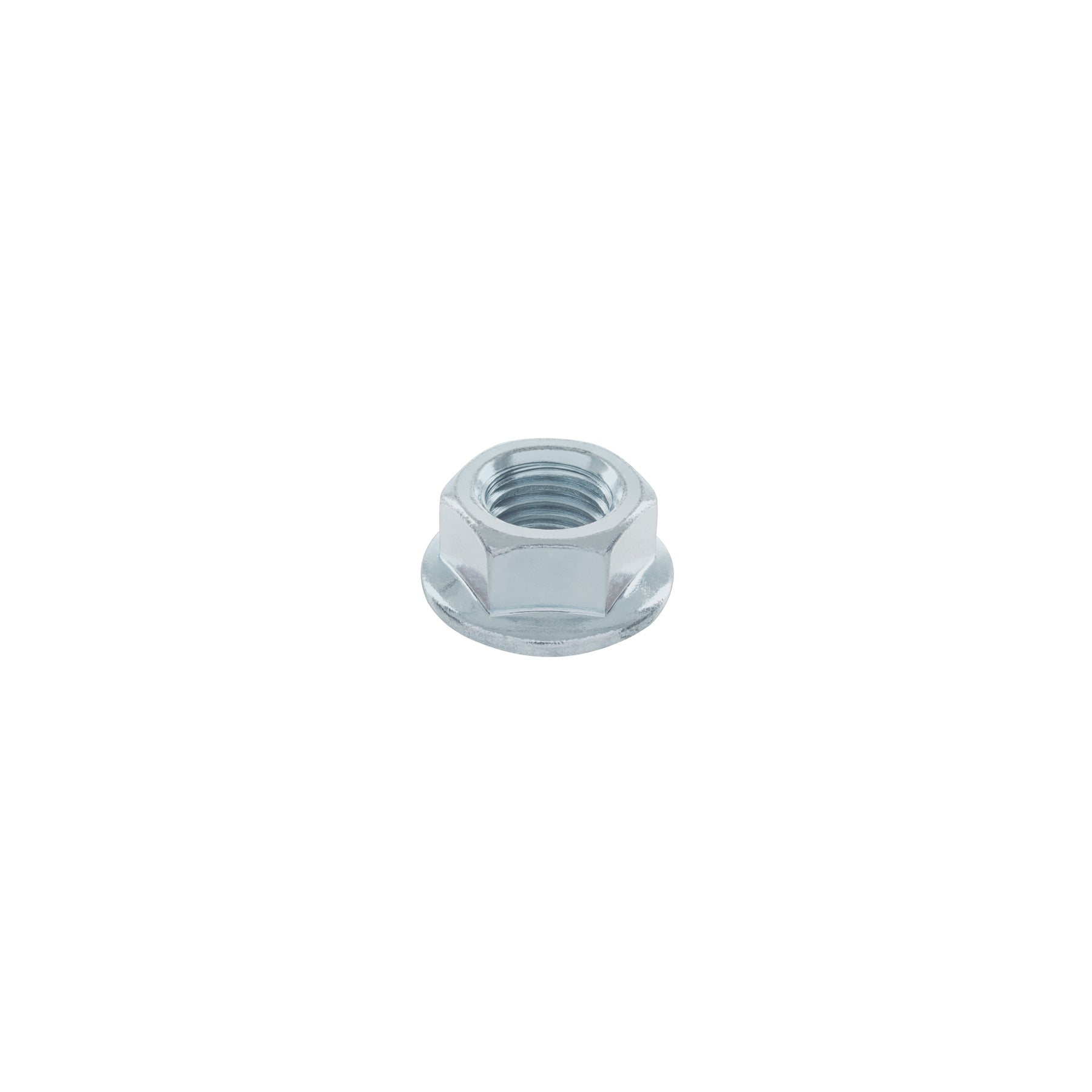 Bolsa con 10 tuercas flange, 3/4", acero galvanizado, FIERO