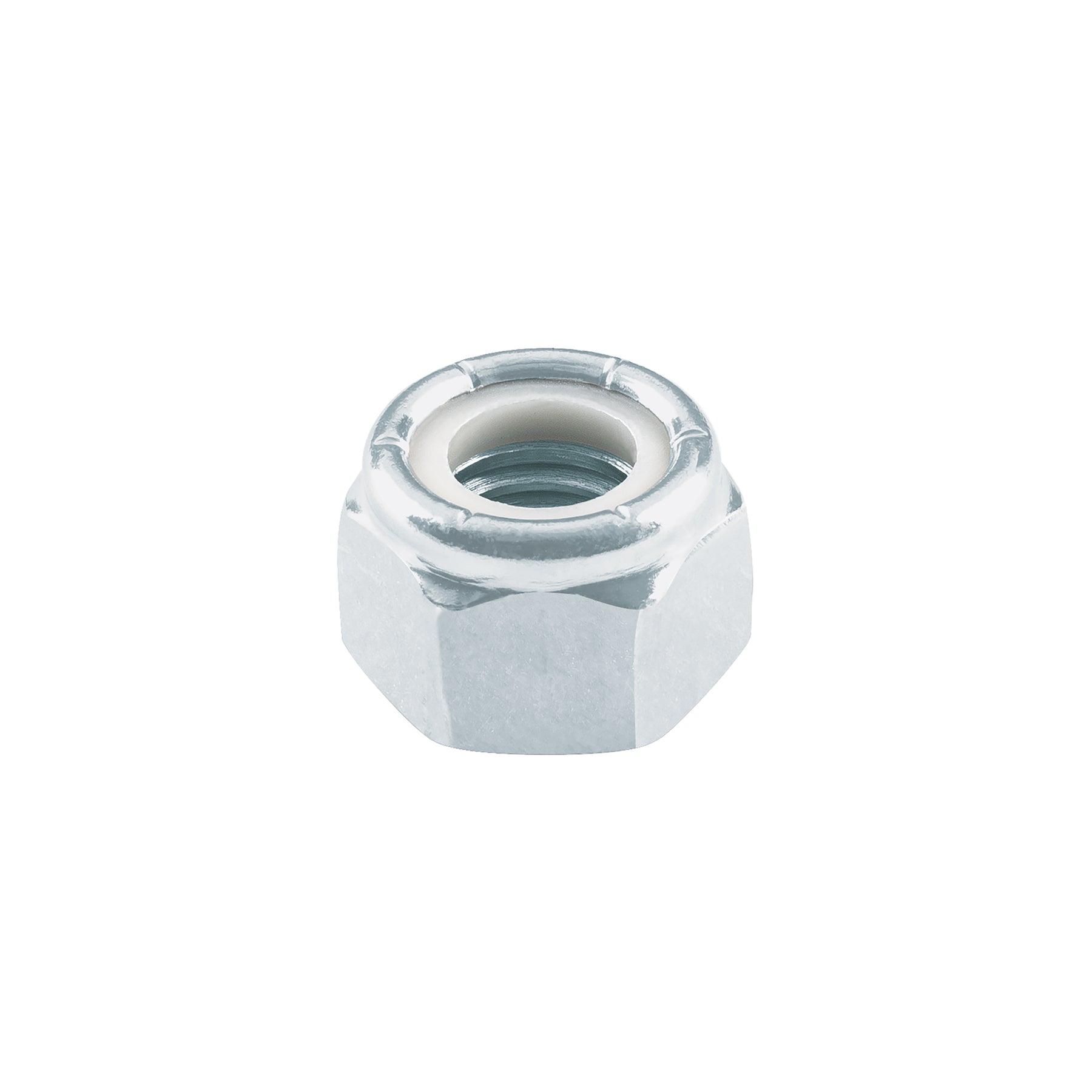 Bolsa con 30 tuercas de seguridad 9/16" acero galvanizado