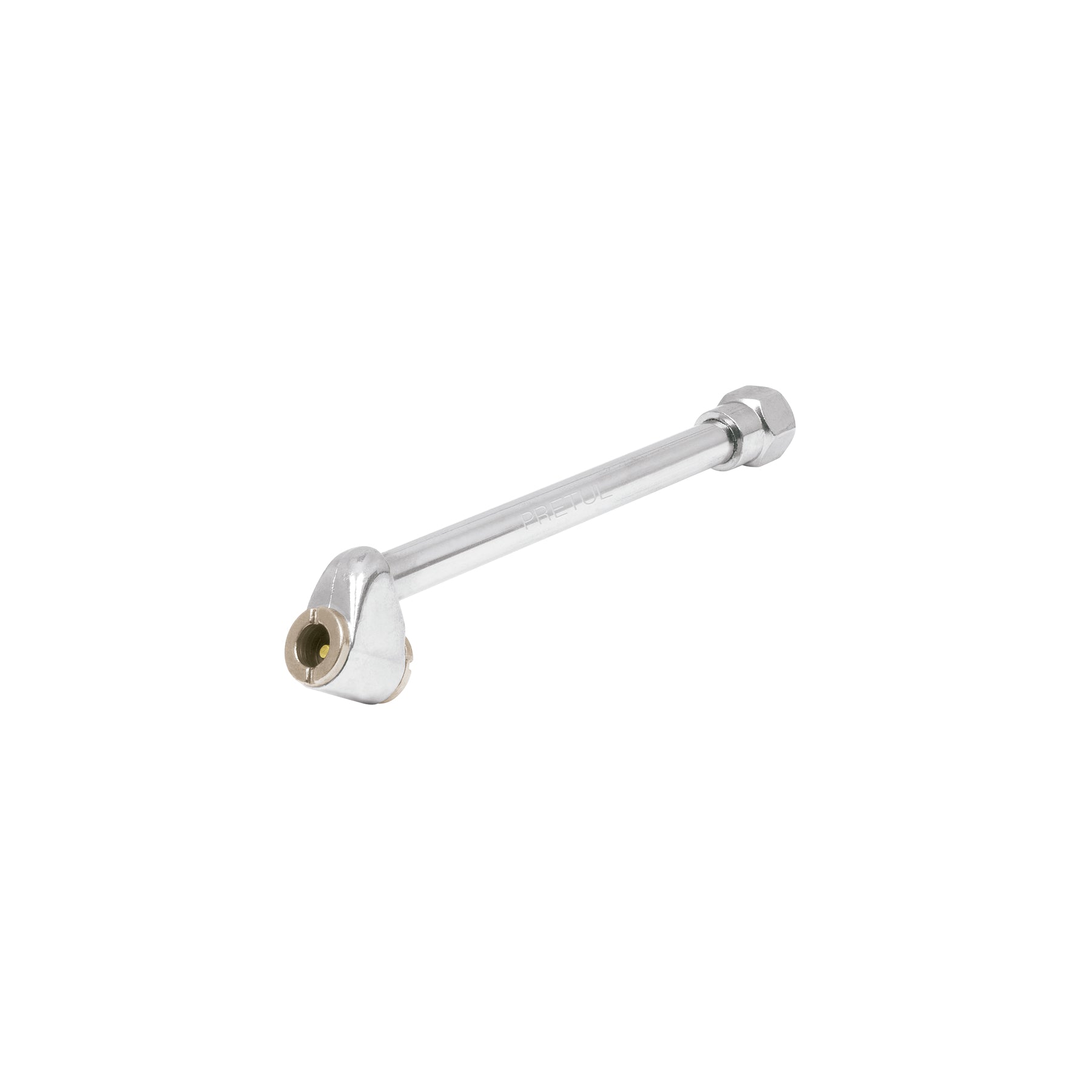 Inflador de cabeza doble, cuerda 1/4" NPT, Pretul, VAL-INF-1/4P, 21694