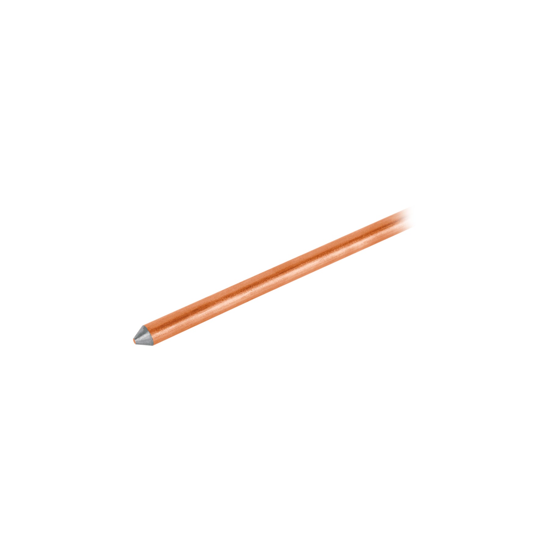 Varilla de 1.5 m, acero revestido de cobre, de 1/2", Volteck, VT-15, 46124