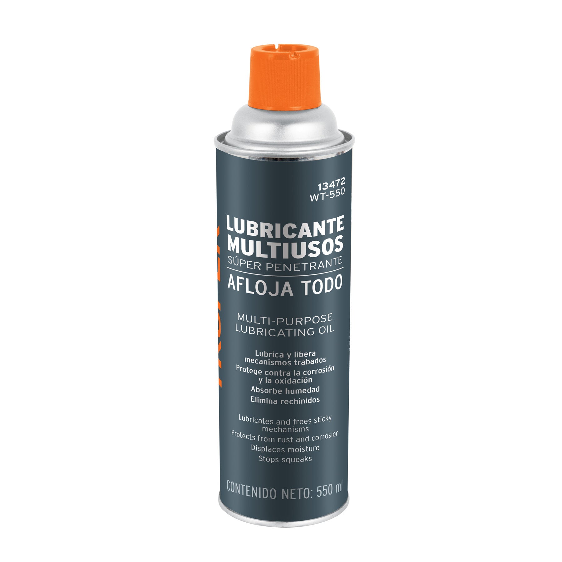 Lubricante multiusos en aerosol, 550ml (19oz), Truper