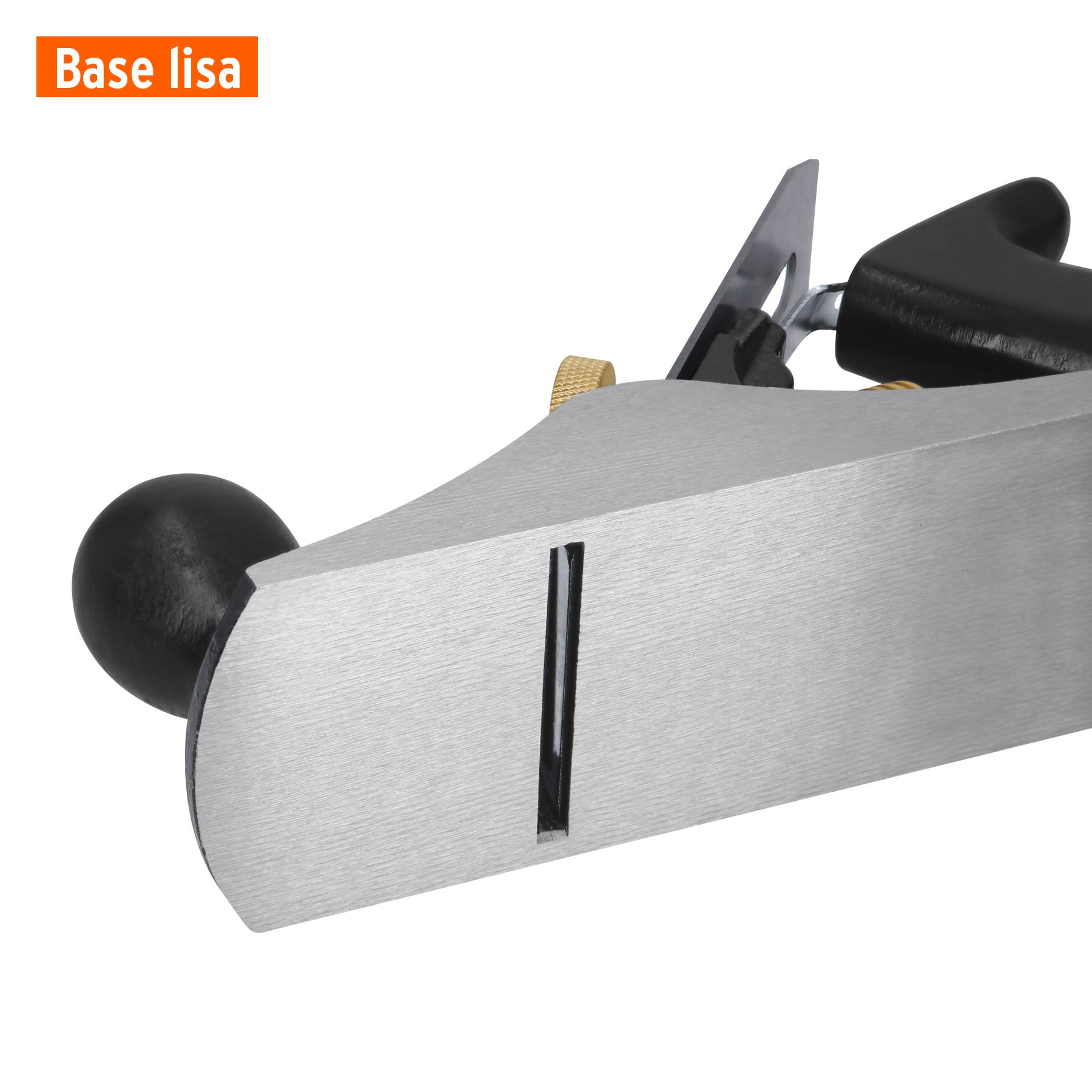 Cepillo para carpintero #4 base lisa, Truper