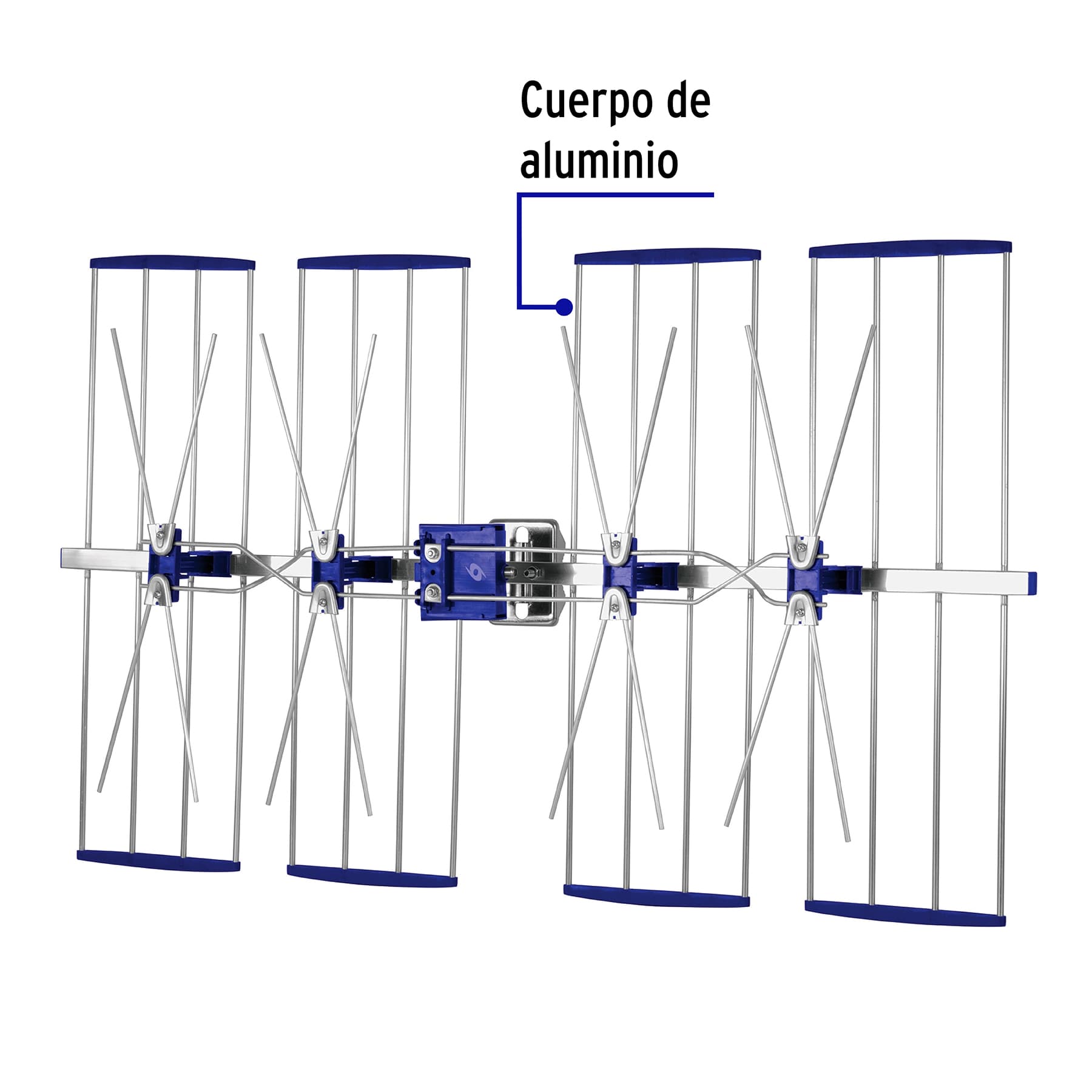 Antena aérea para TV HD, 32 elementos, Volteck