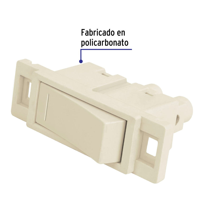 Interruptor sencillo,  línea Económica,  Volteck