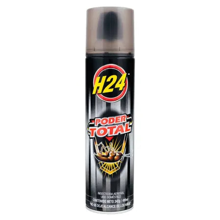Insecticida en aerosol H24 poder total, 342g