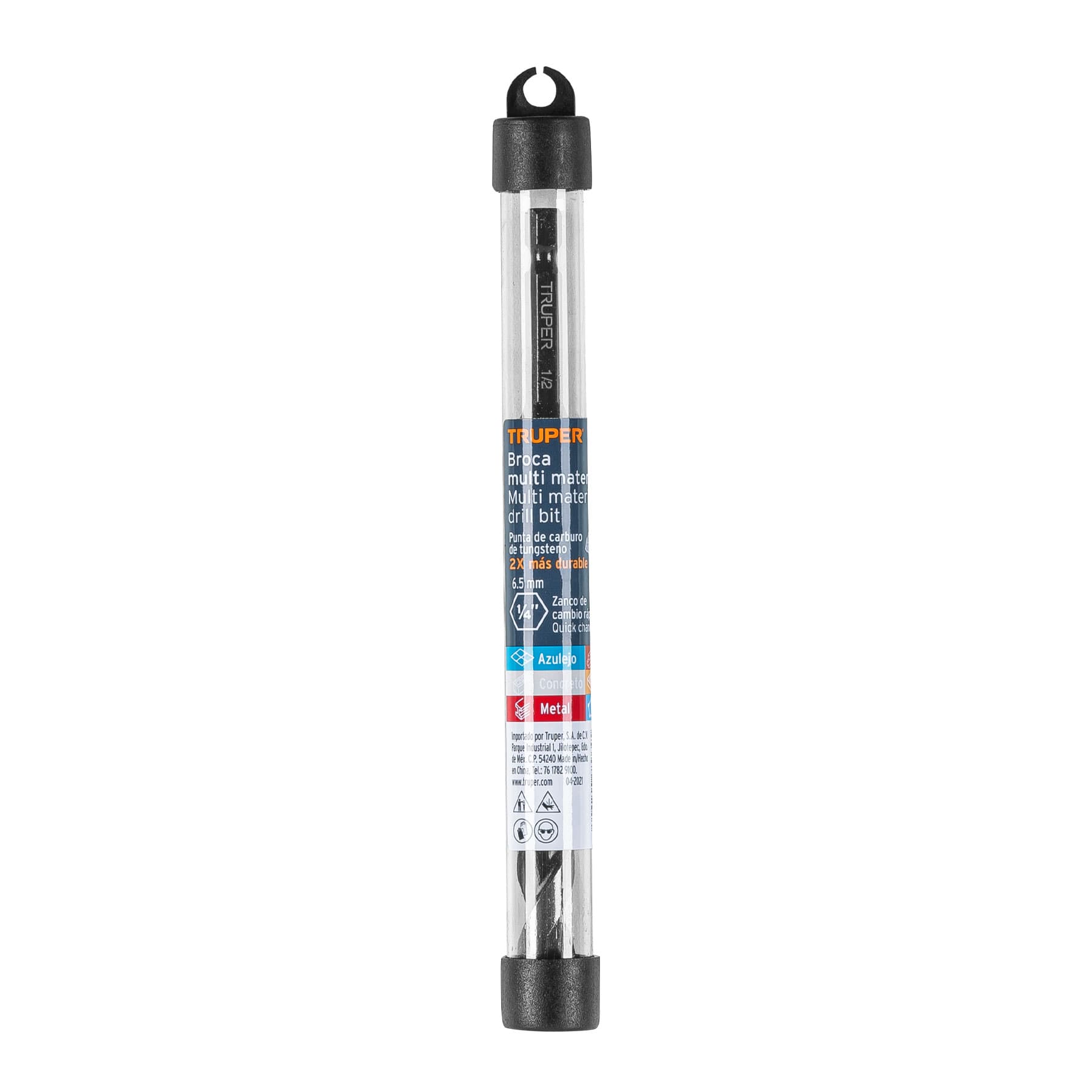 Broca multimaterial 1/2 x 6", Truper