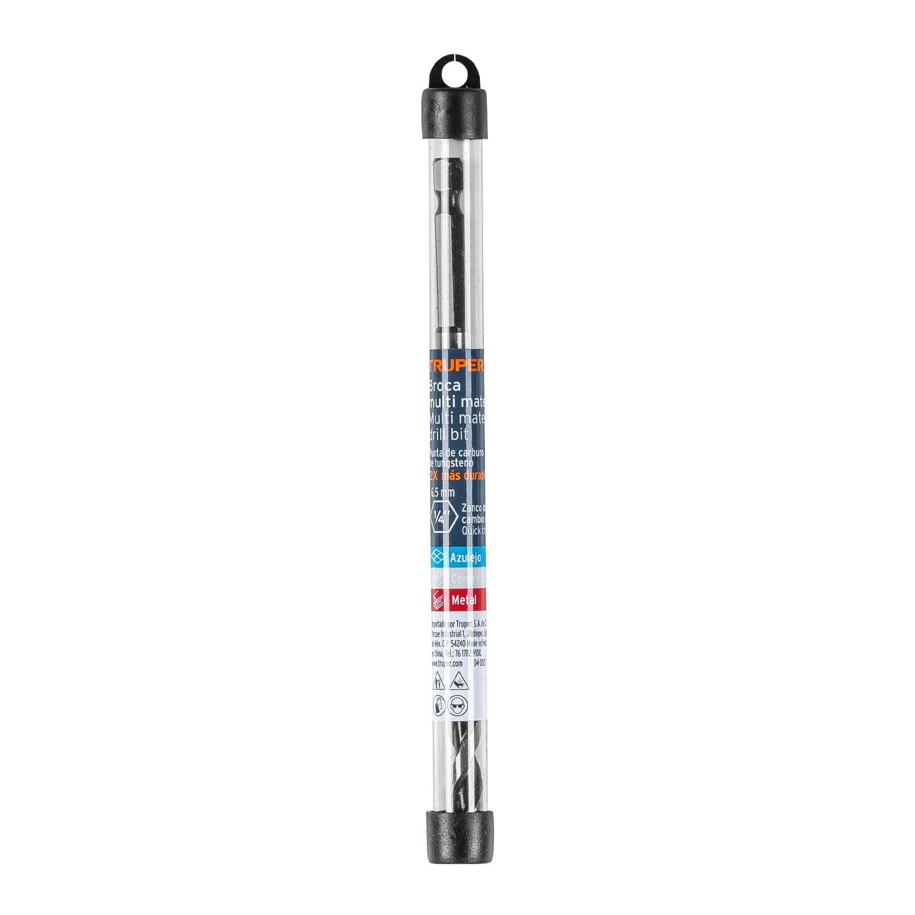 Broca multimaterial 5/16 x 6", Truper
