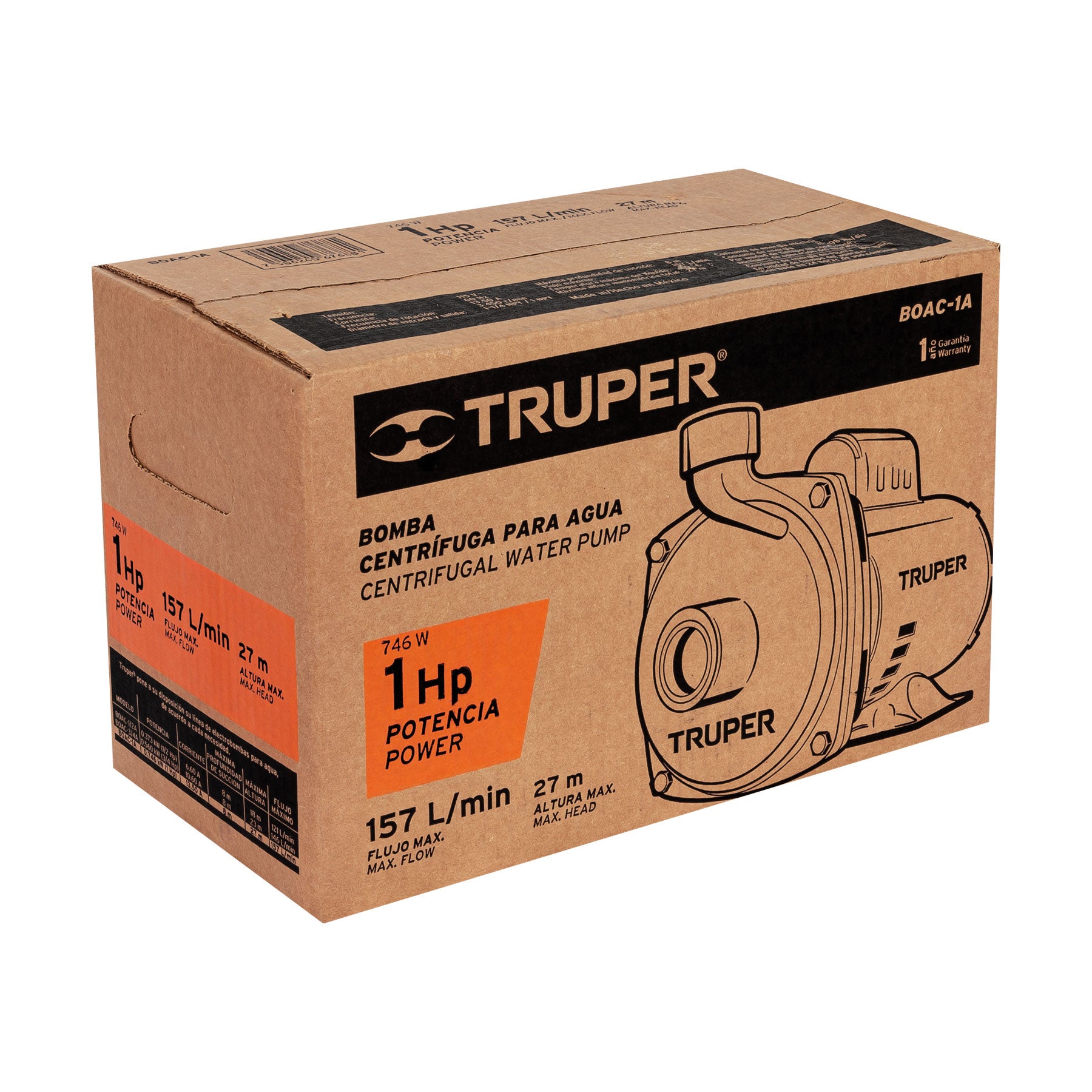 Venta bomba centrifuga agua Truper Expert ToolTown México