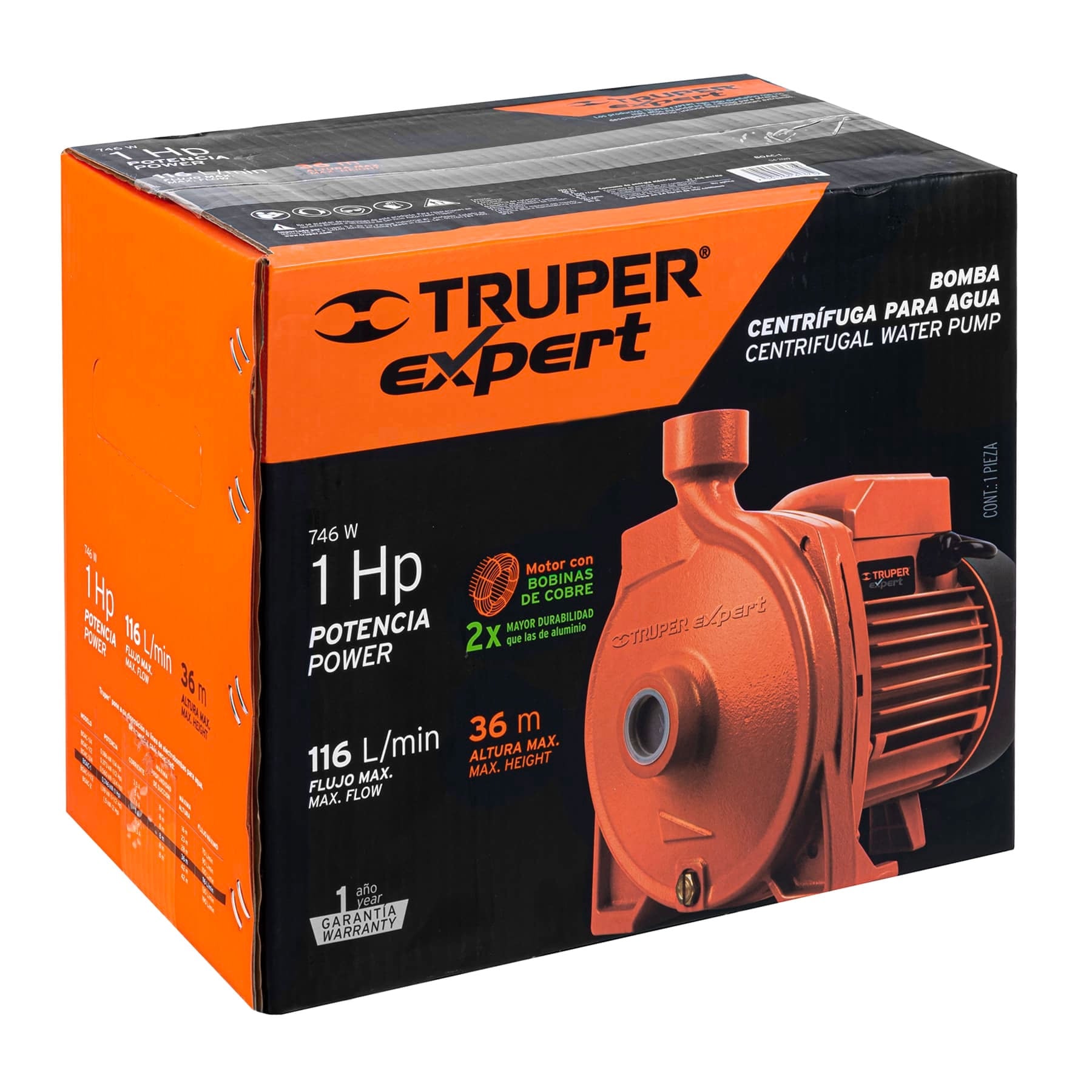 Venta bomba centrifuga agua Truper Expert ToolTown México