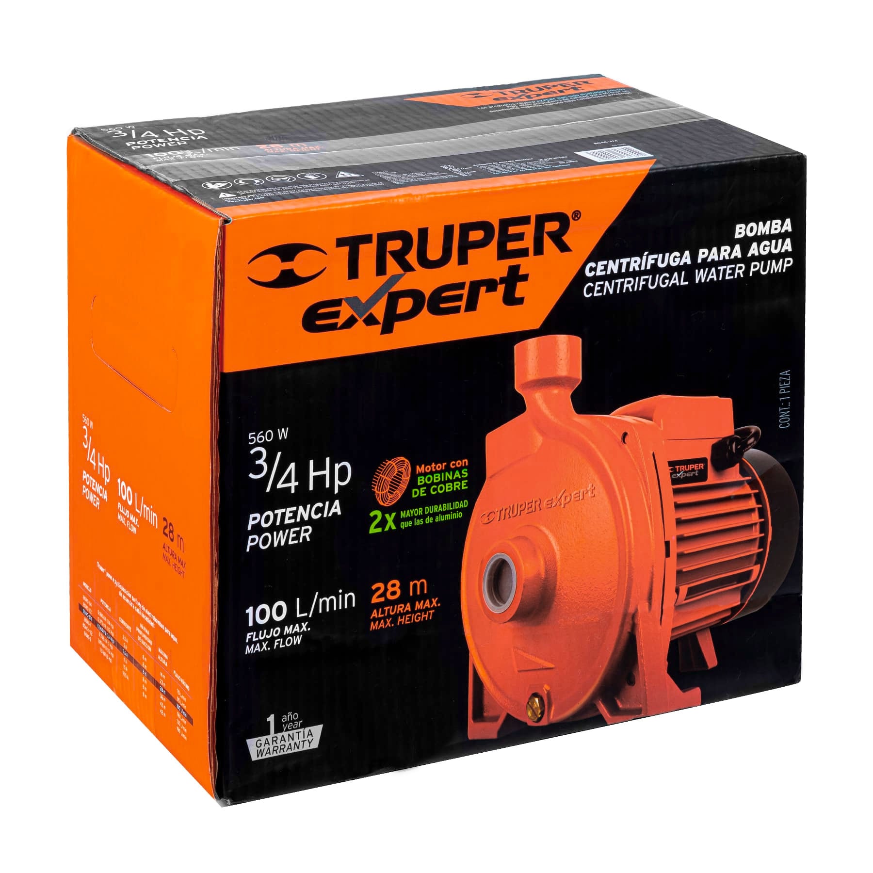 Venta bomba centrifuga agua Truper Expert ToolTown México