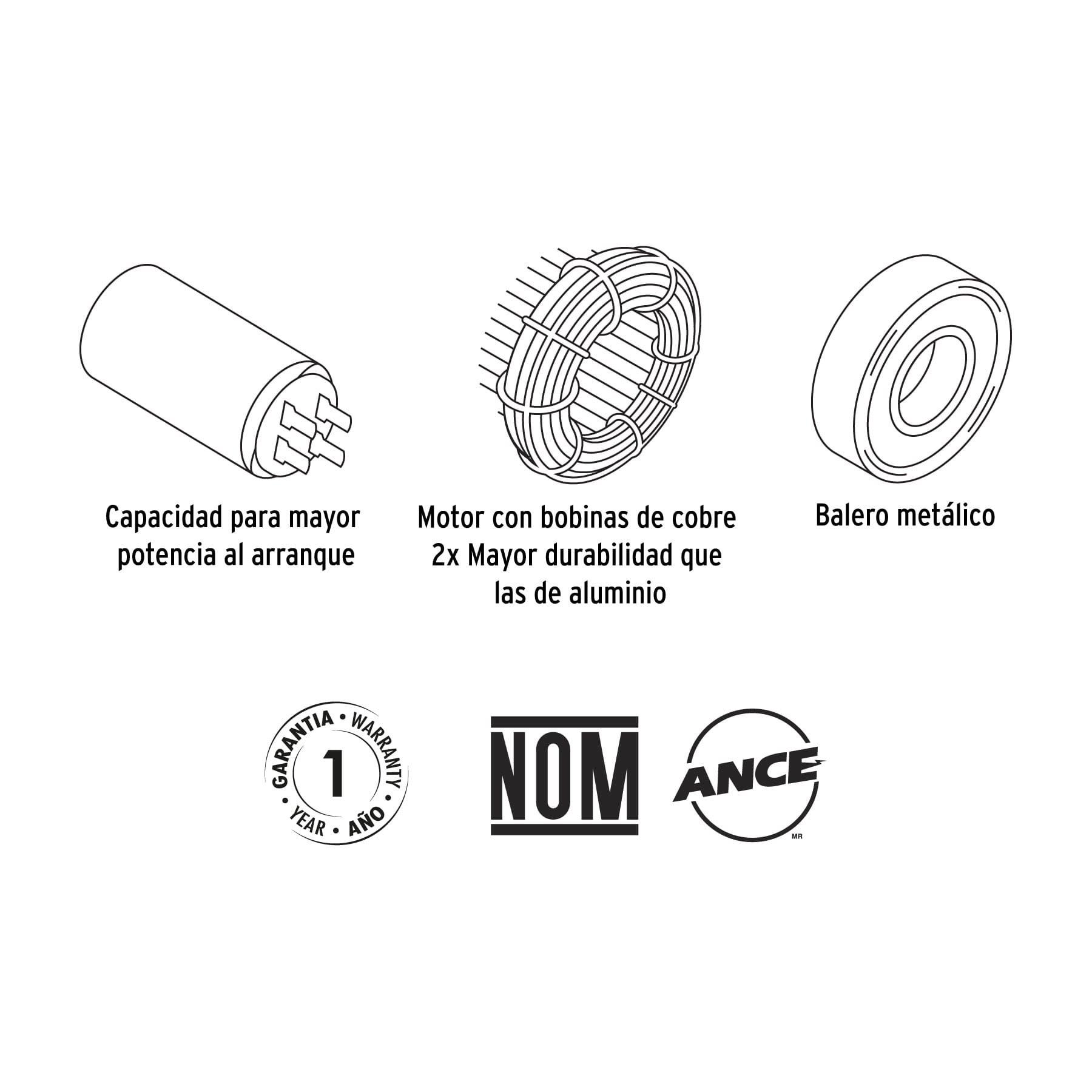Venta bombas sumergibles agua Truper Petrul Tooltown México