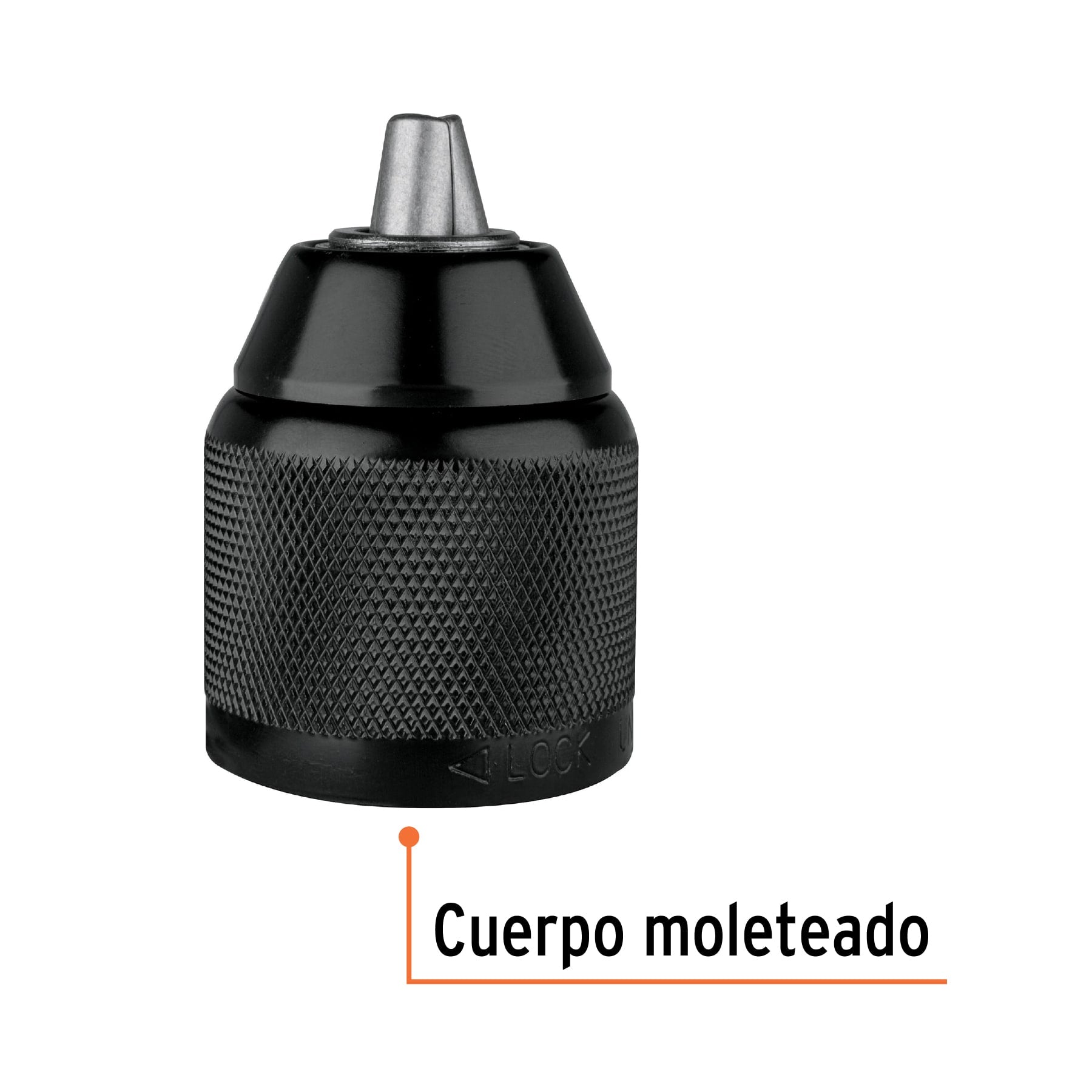 Broquero de 1/2" sin llave,Truper