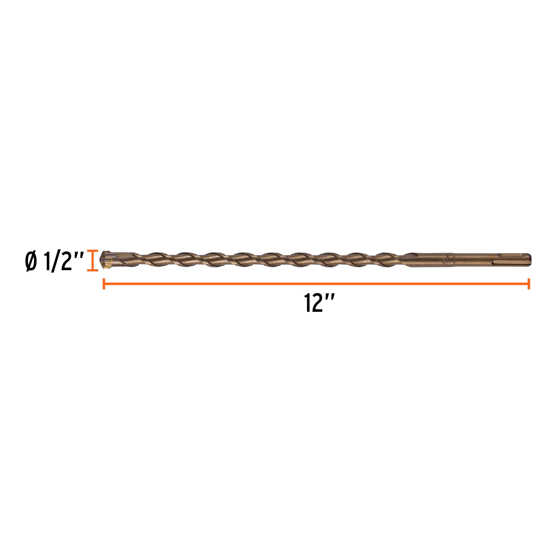Broca SDS Plus 1/2 x 12", Truper