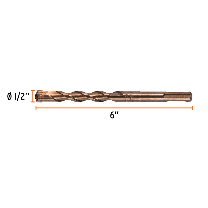 Broca SDS Plus 1/2 x 6",  Truper