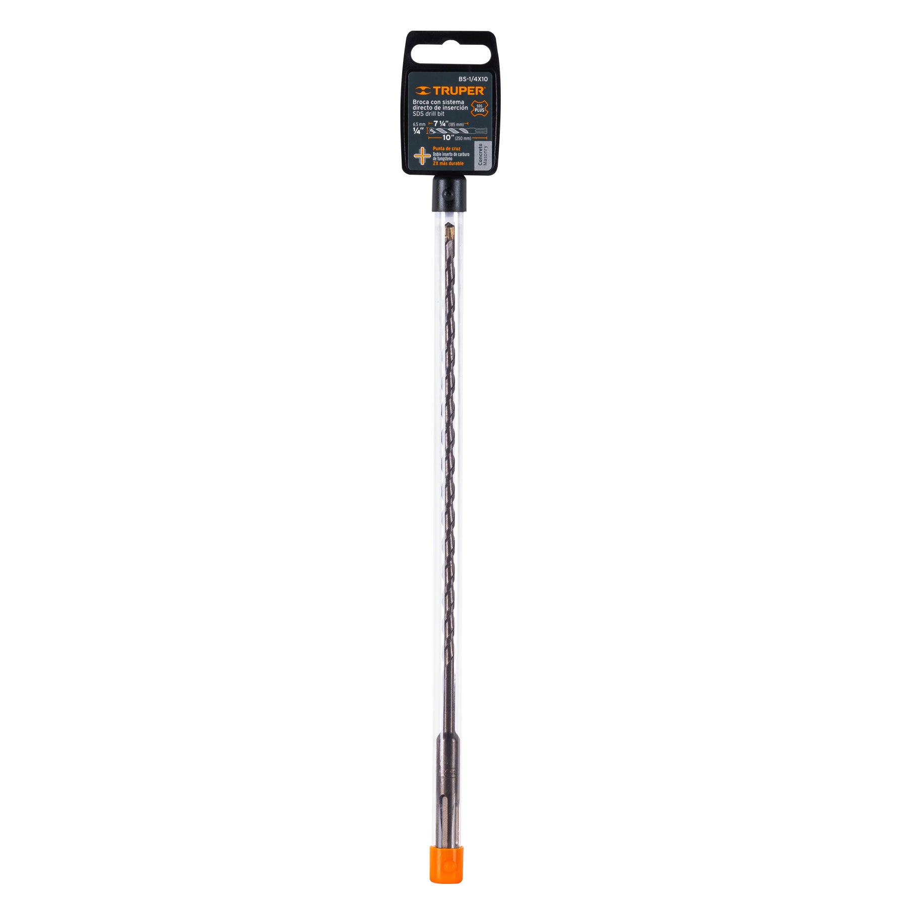 Broca SDS Plus 1/4 x 10", Truper