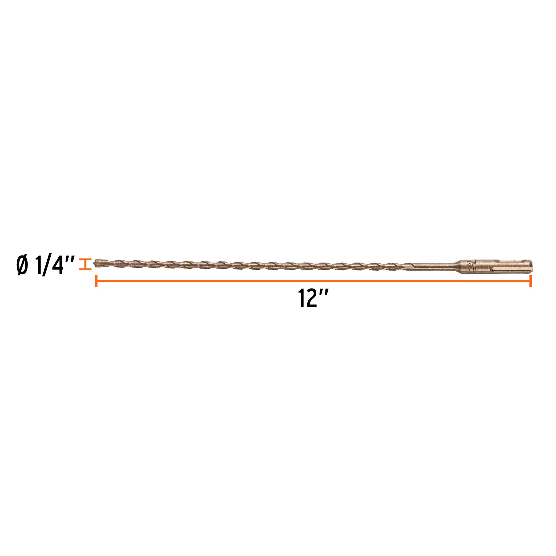 Broca SDS Plus 1/4 x 12", Truper