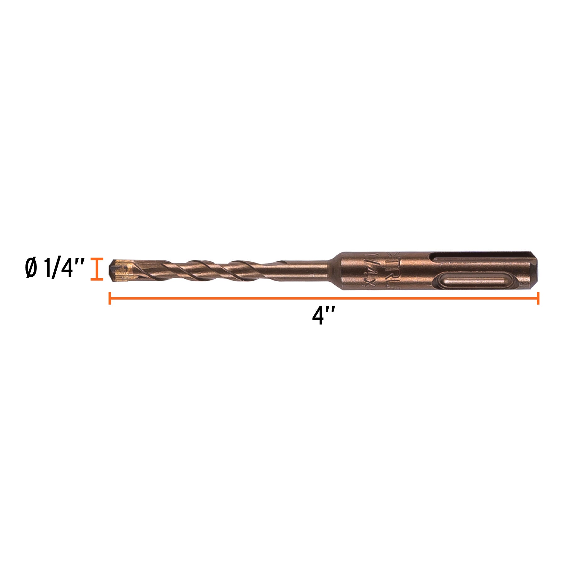 Broca SDS Plus 1/4 x 4", Truper