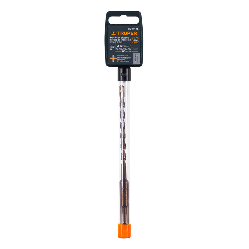 Broca SDS Plus 1/4 x 6",  Truper