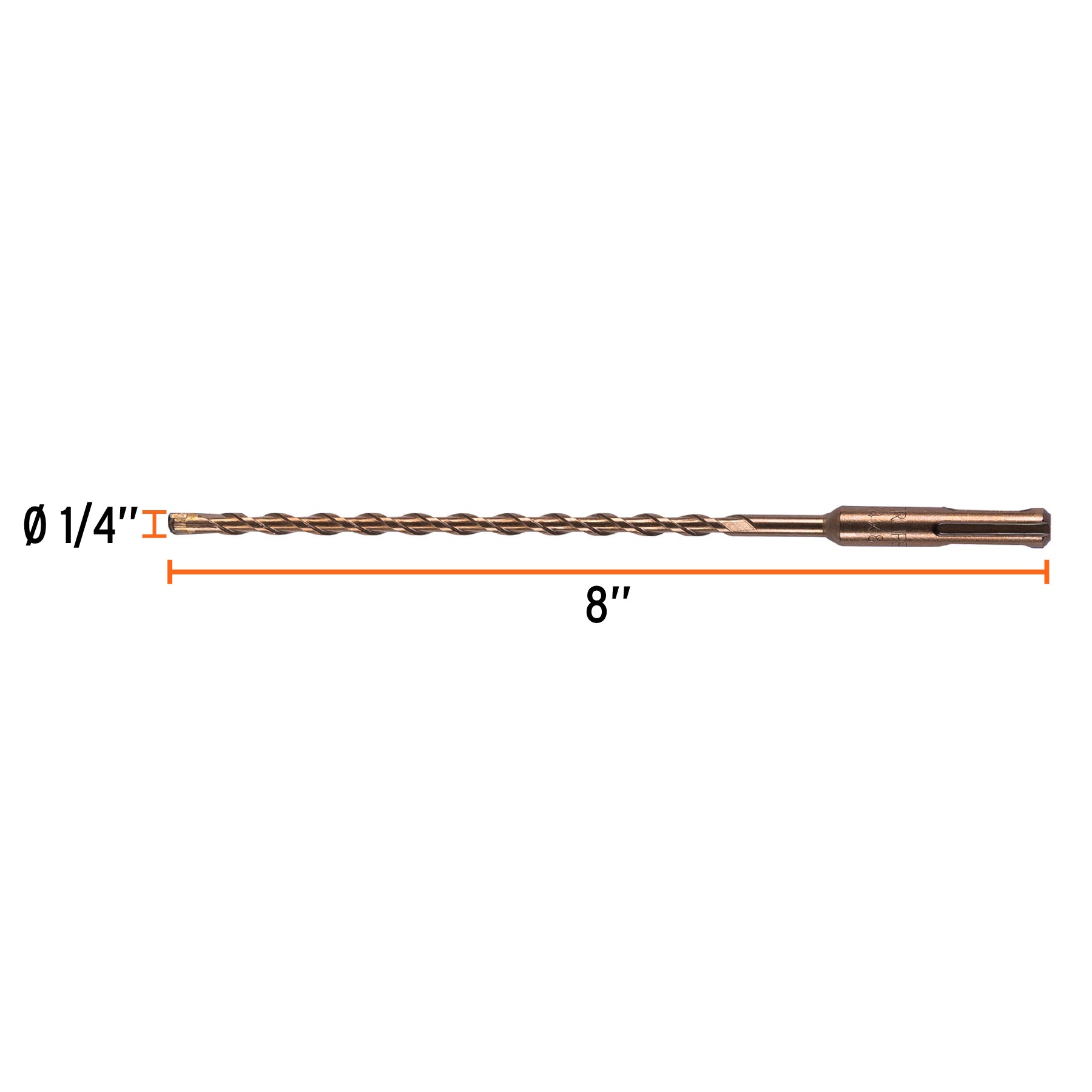 Broca SDS Plus 1/4 x 8", Truper