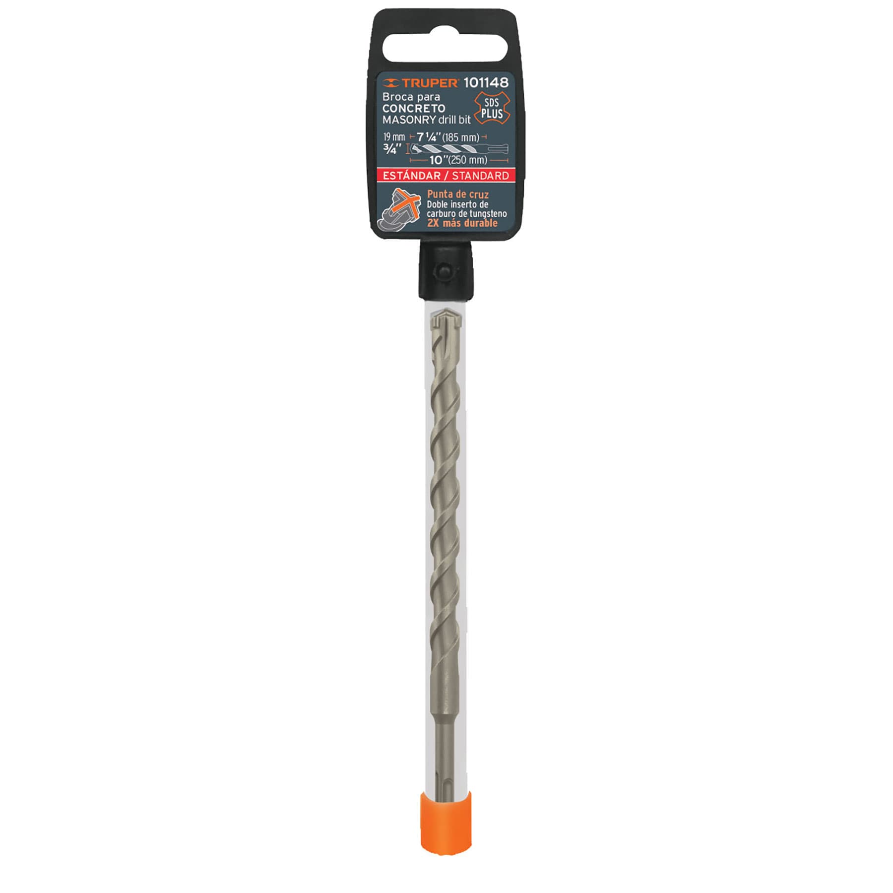 Broca SDS Plus 3/4 x 10", Truper