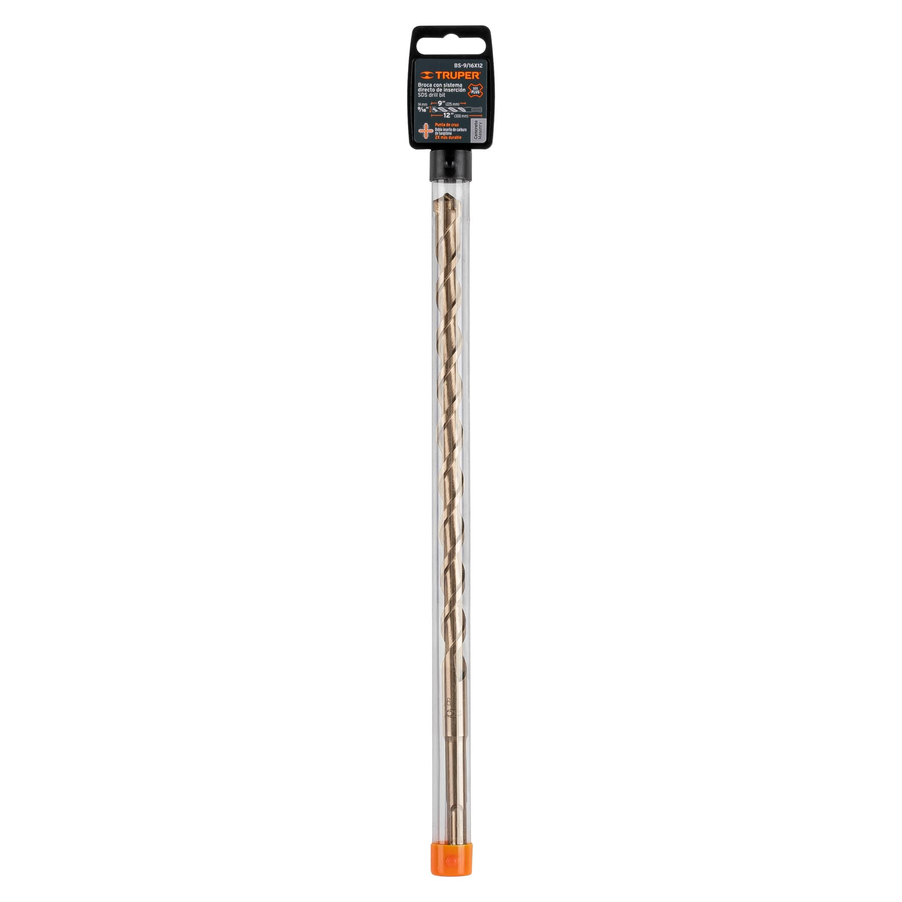 Broca SDS Plus 9/16 x 12", Truper