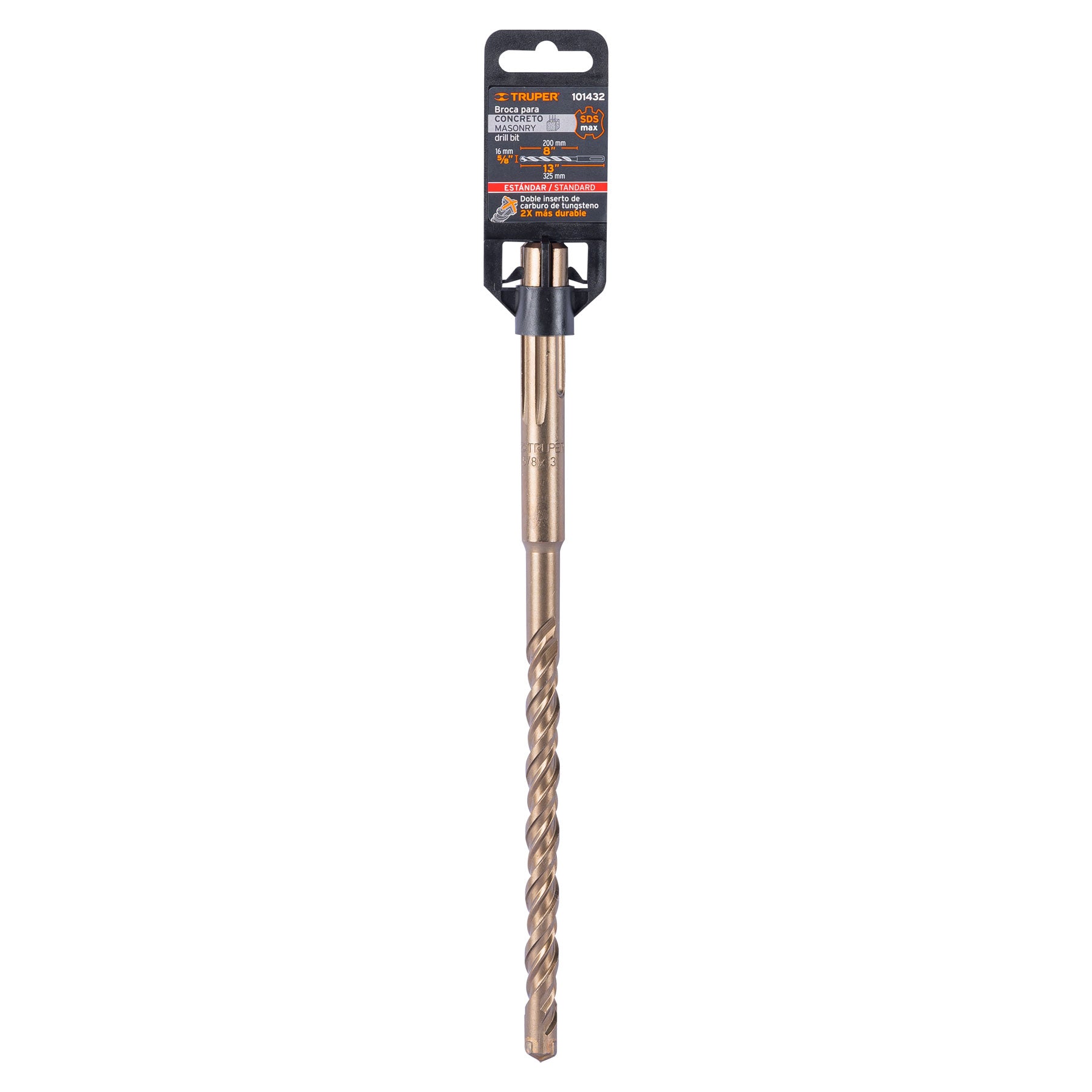 Broca SDS Ma x de 5/8 x 13", Truper