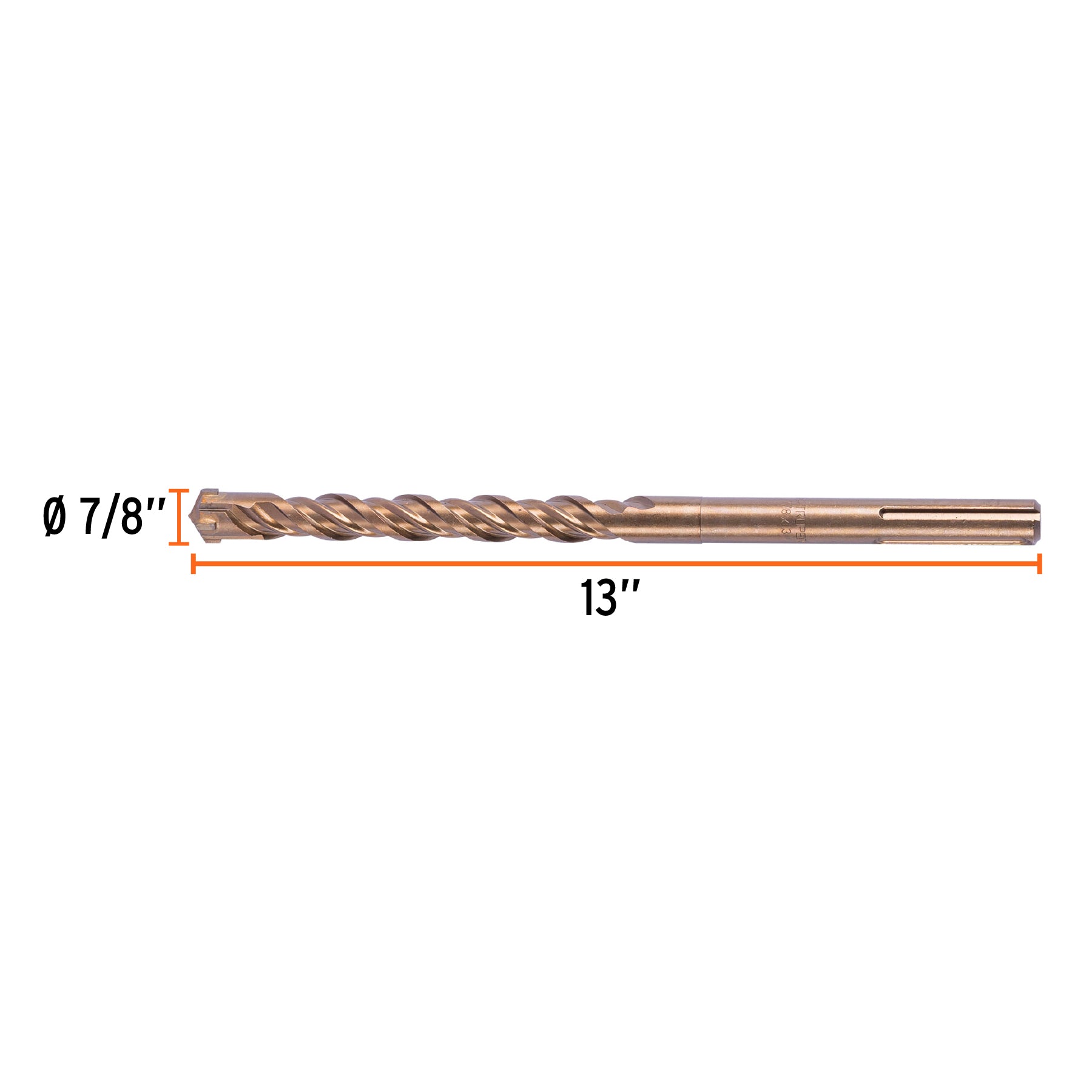 Broca SDS Ma x de 7/8 x 13", Truper