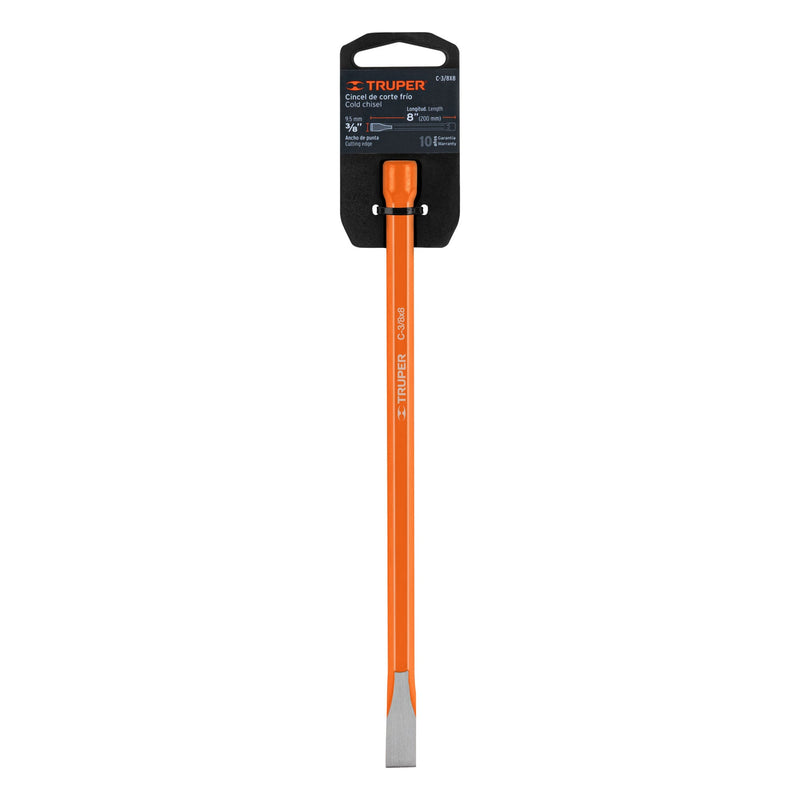 Cincel de corte frío de 3/8 X 8",  Truper