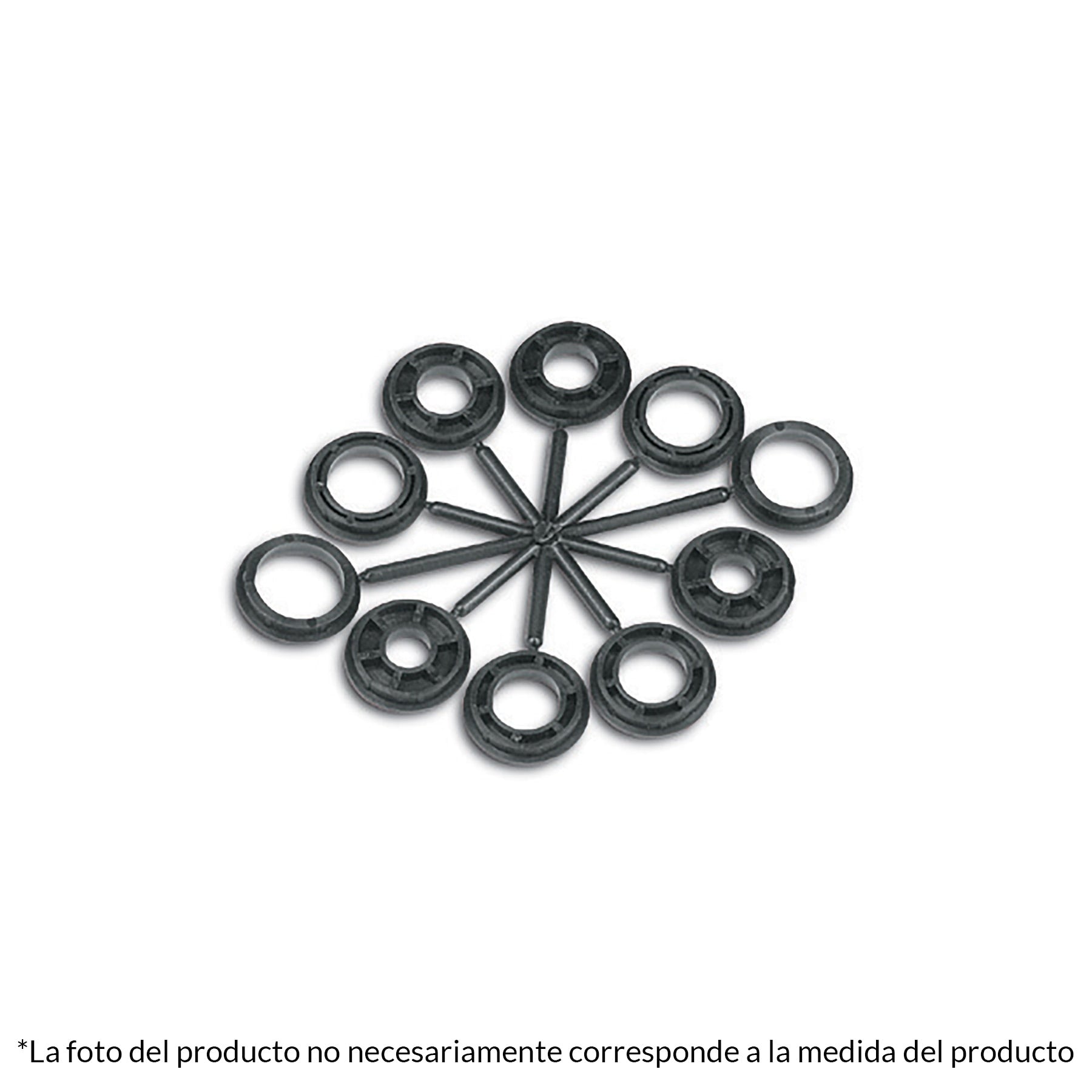 Carda alambre ondulado 6" x 3/4" para esmeril, Truper