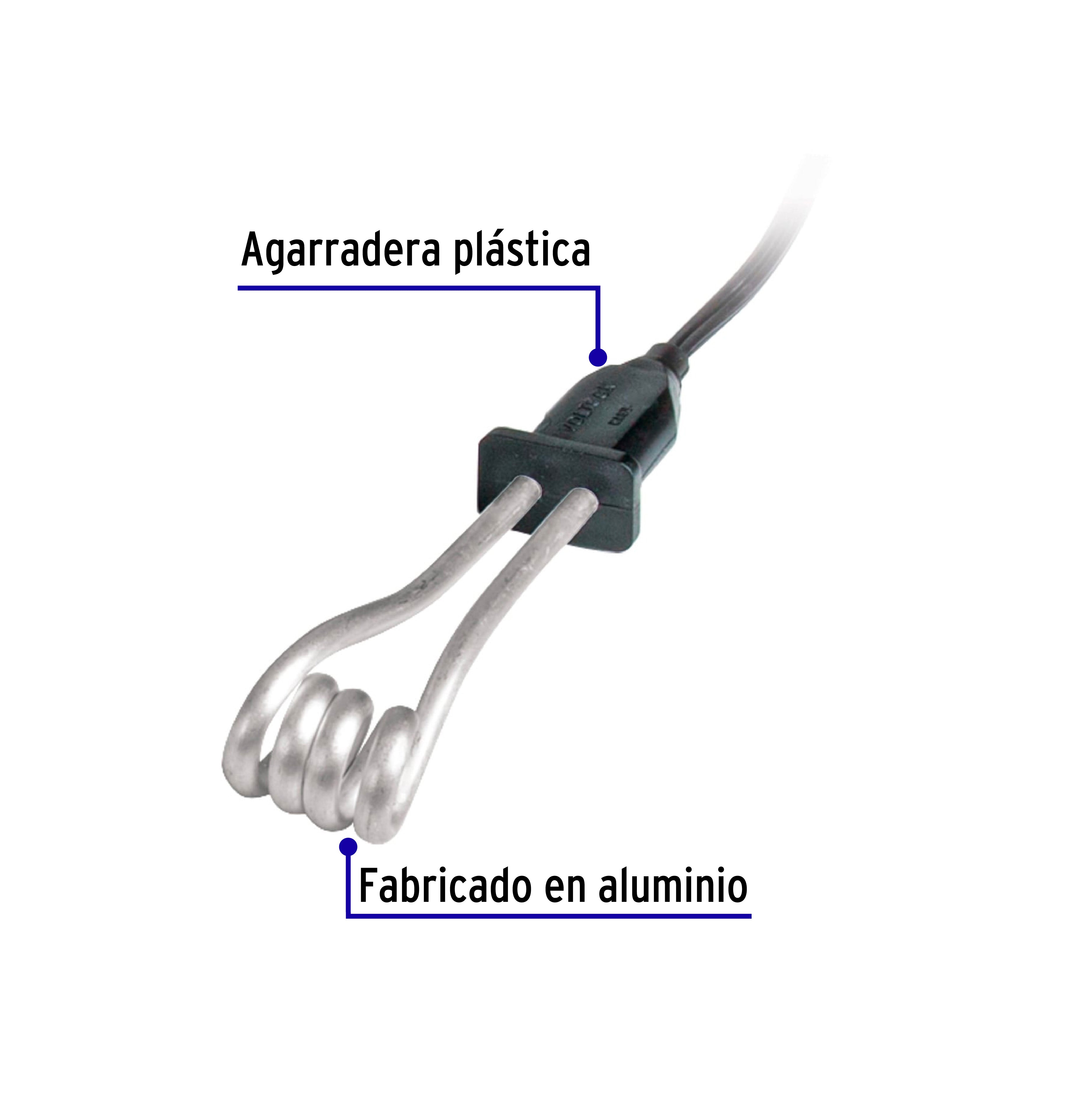 Calentador de inmersión para agua #1 de 8 L, 400 W, Volteck