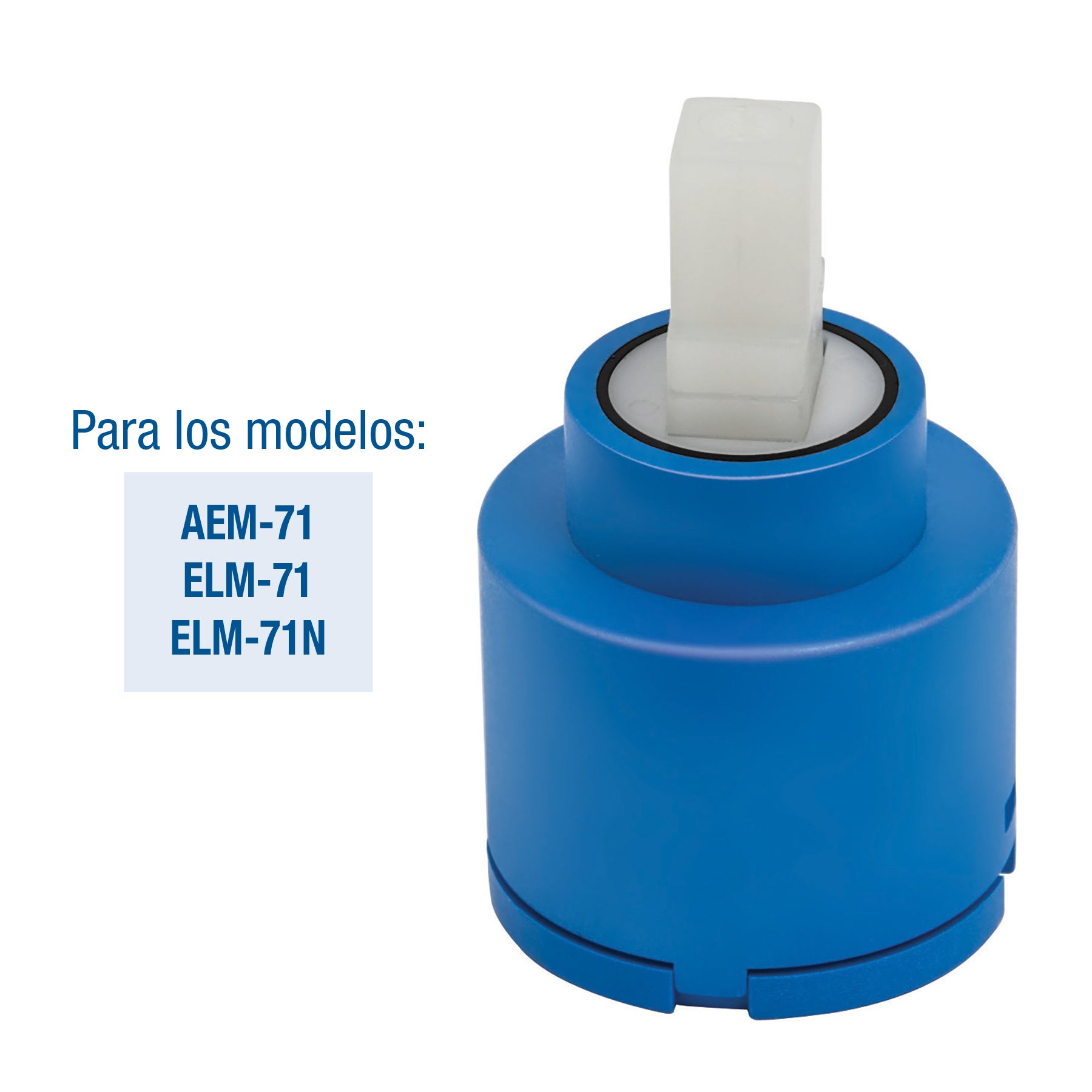 Cartucho cerámico monomando para regadera, Foset