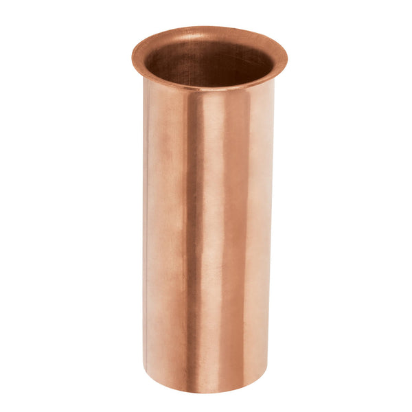 Casquillo de cobre para  contracanasta fregadero,  10 cm,  1-1/2"