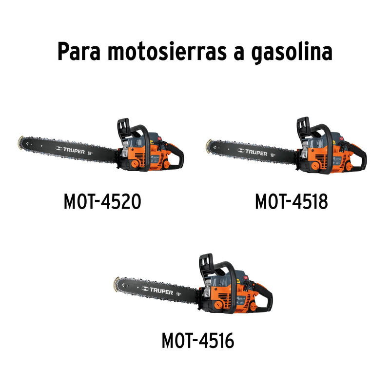Carburador para motosierras a gasolina MOT-4520/4518/4516