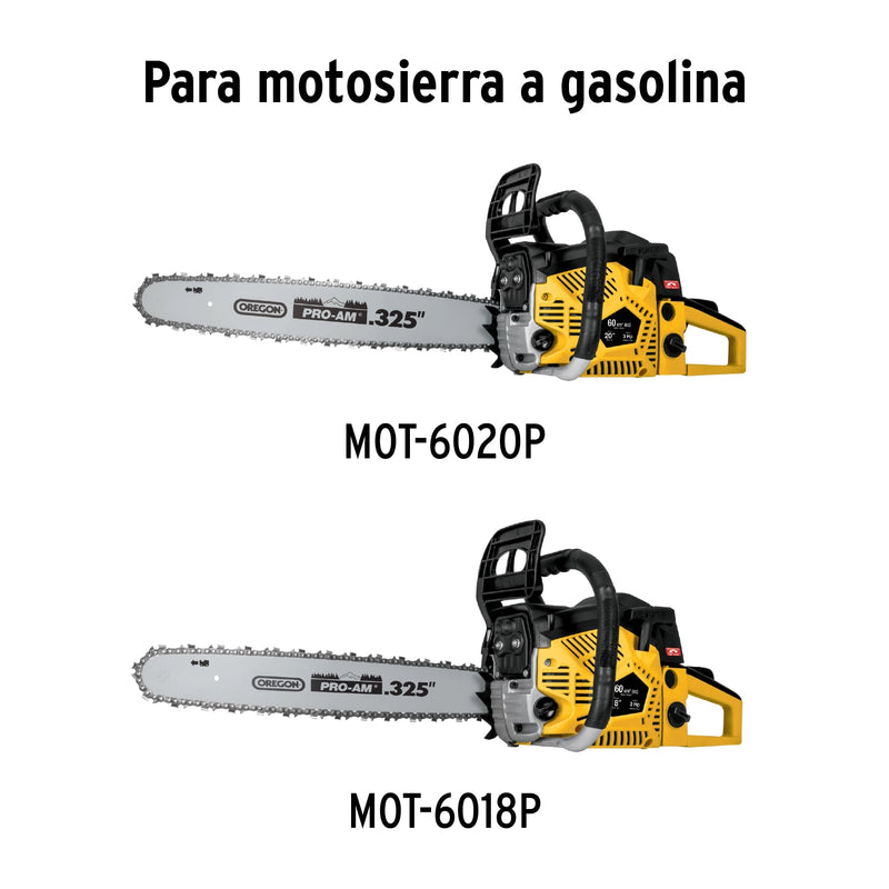 Carburador para motosierras a gasolina MOT-6020P y MOT-6018P