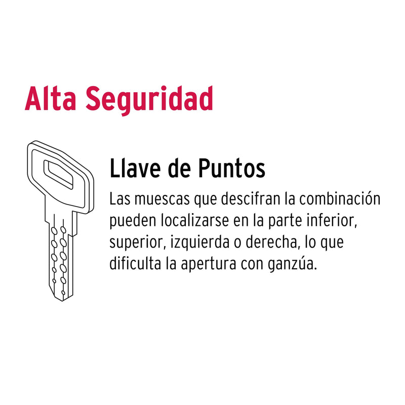 Jaladera,  perilla y cerrojo llave-mariposa,  latón brillante
