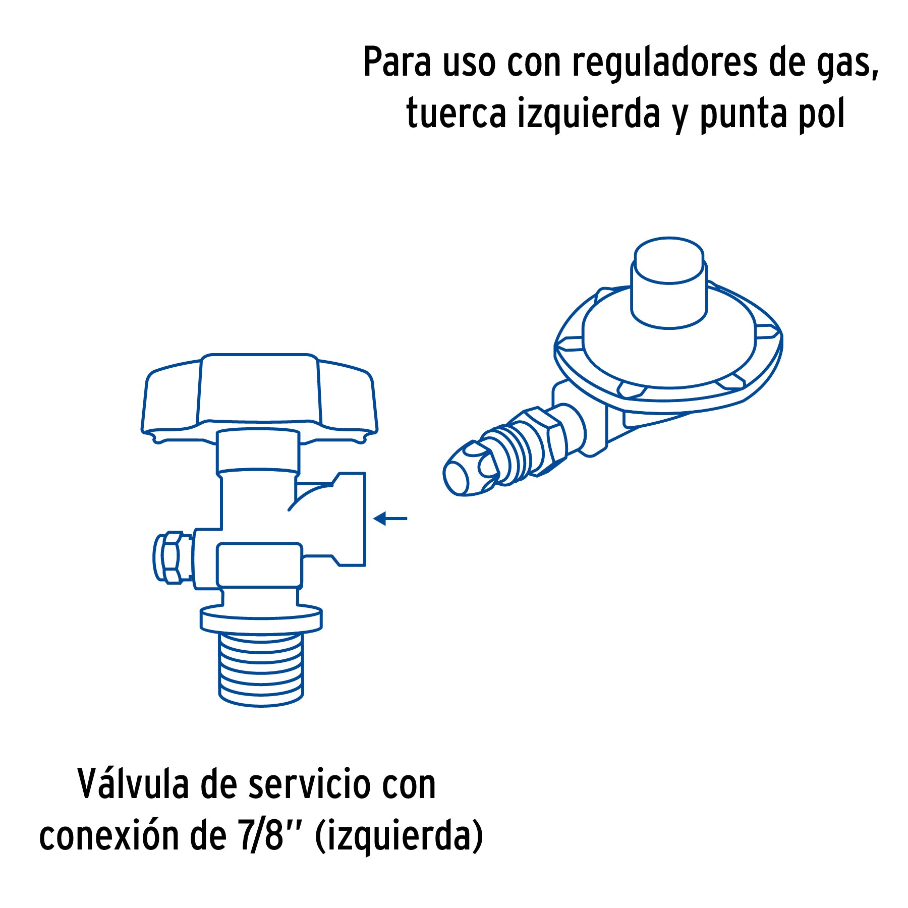 Cilindro portátil para gas LP, 20lb (9kg) Foset