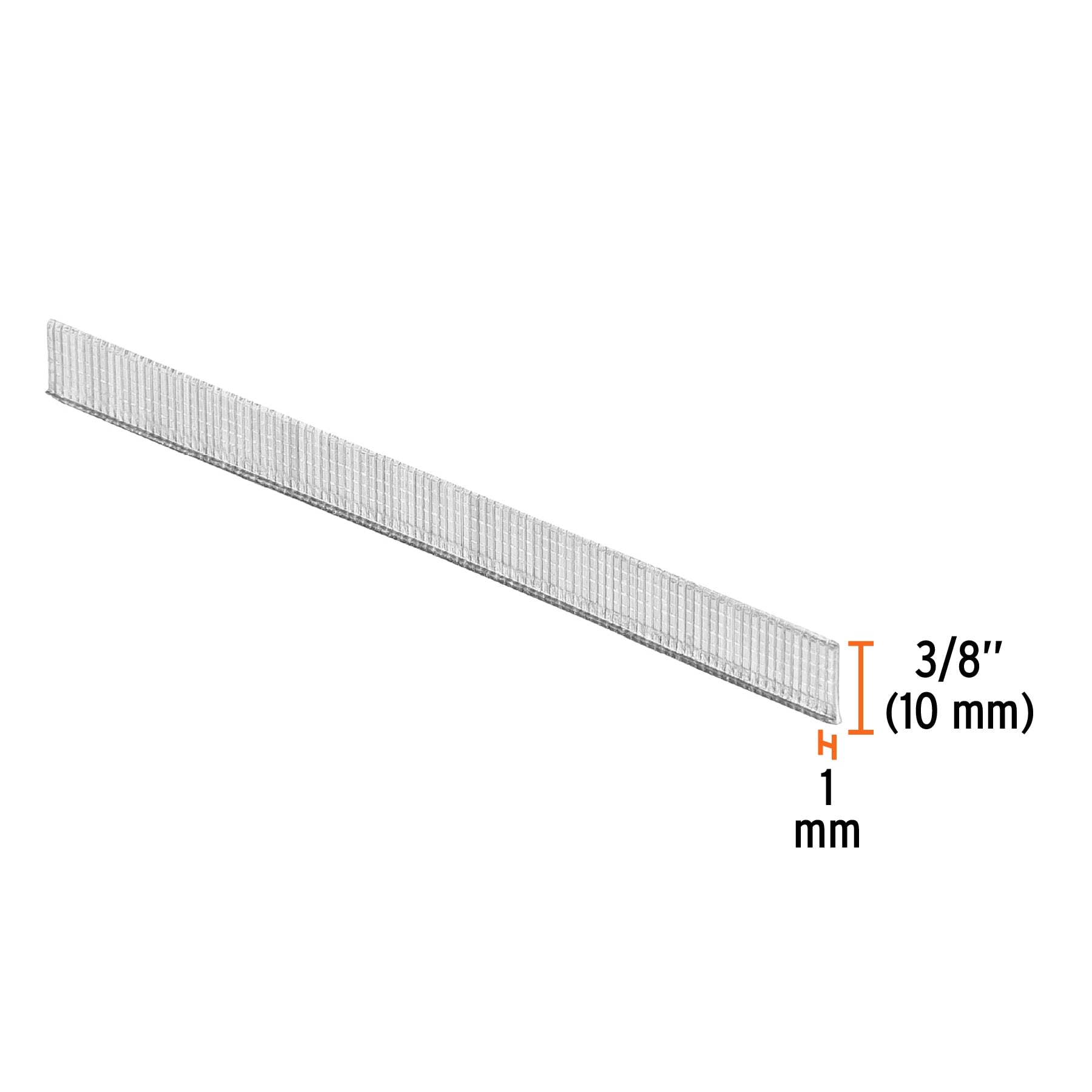 Caja con 5000 clavos calibre 18, 10 mm para CLNE-18, Truper
