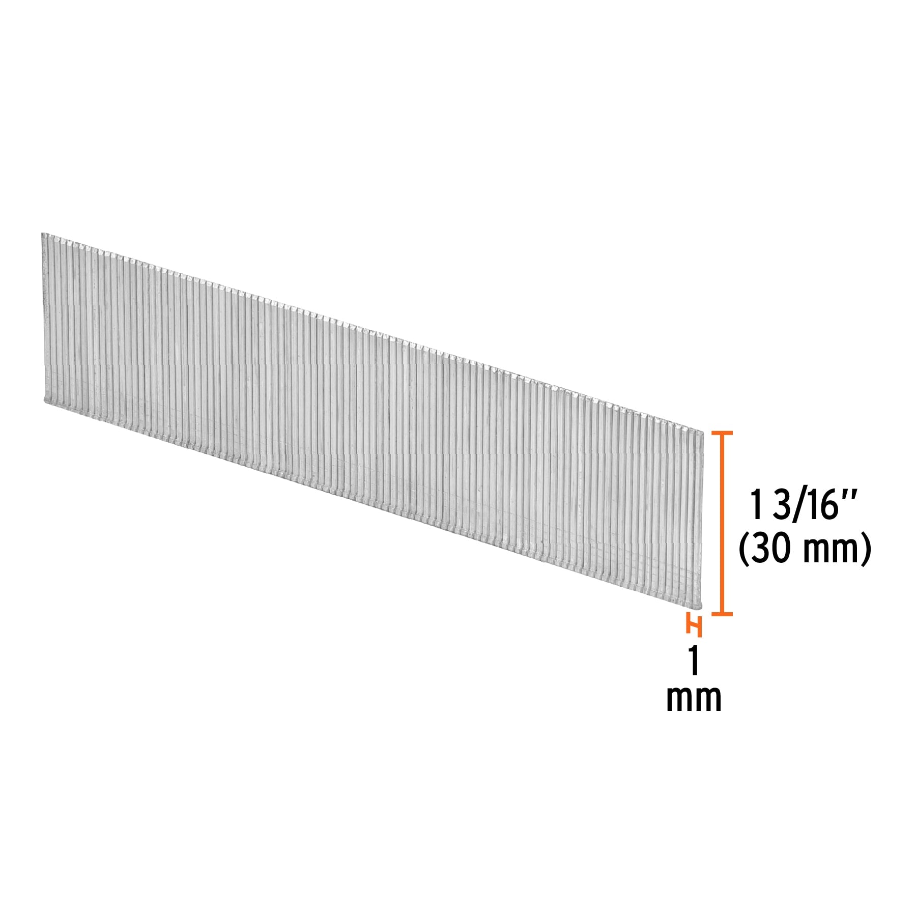 Caja con 5000 clavos calibre 18, 30 mm para CLNE-18, Truper