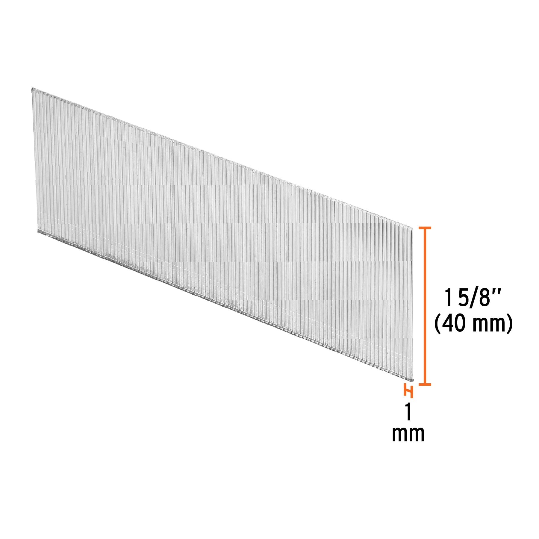 Caja con 5000 clavos calibre 18, 40 mm para CLNE-18, Truper